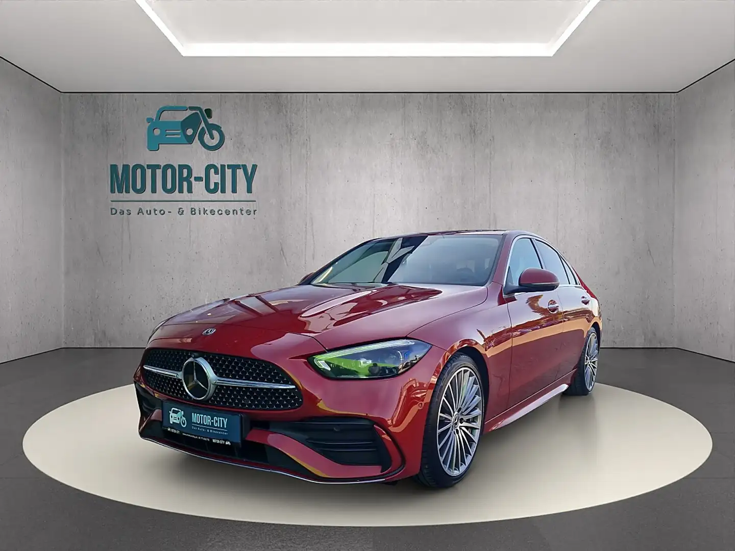 Mercedes-Benz C 220 d 4MATIC Aut. Rot - 1