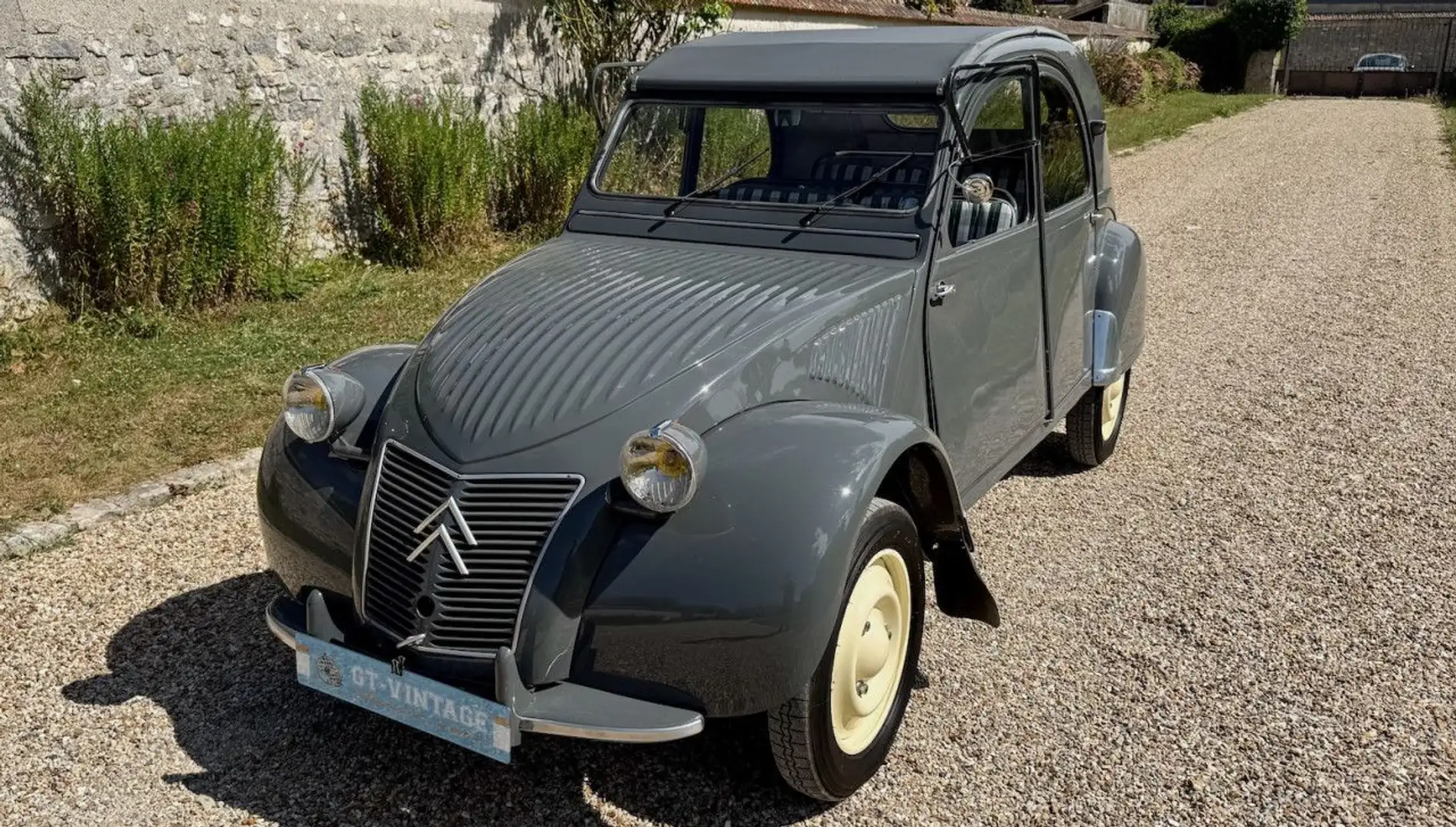 Citroen 2CV type a 1954 Grijs - 2