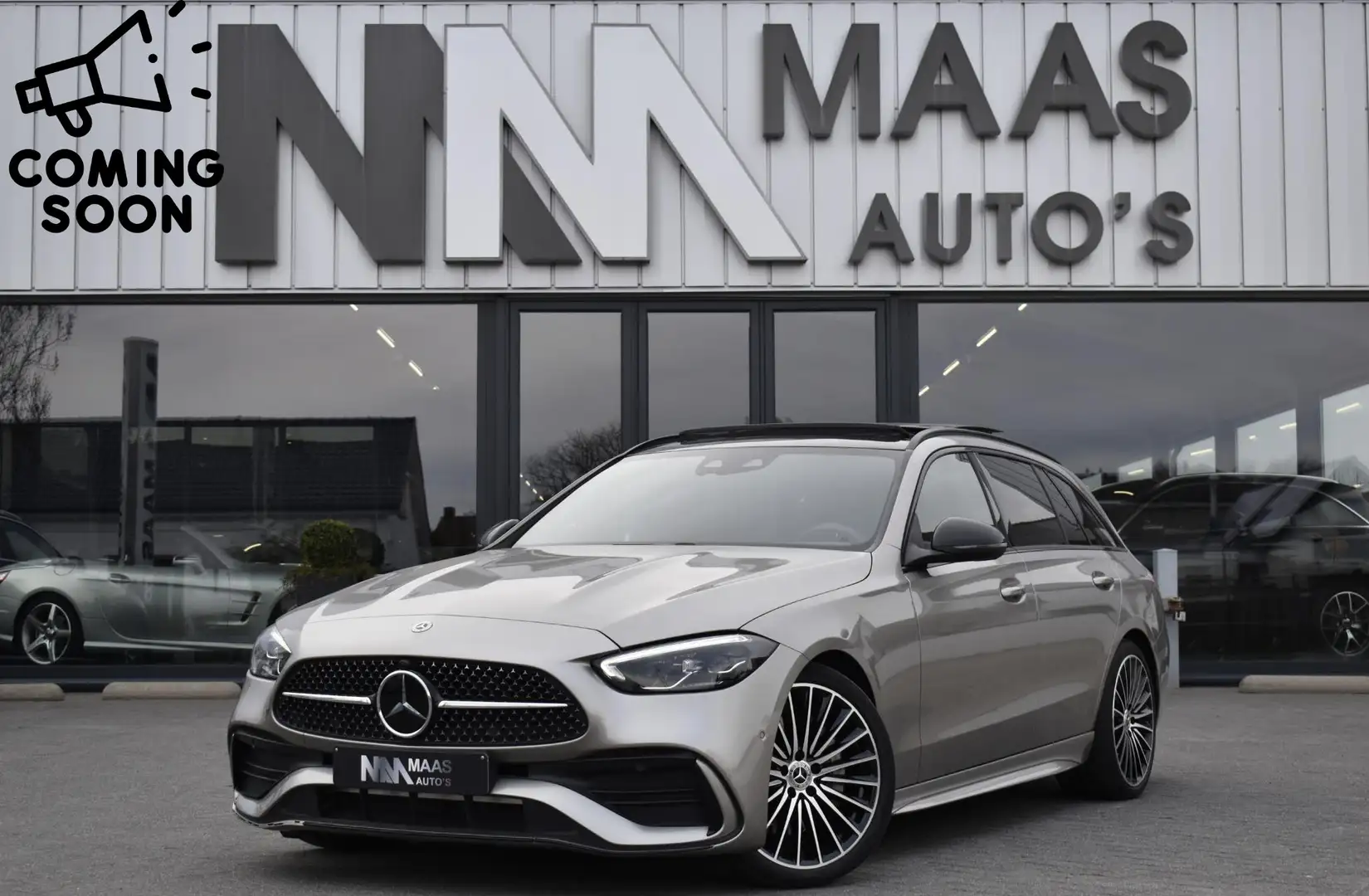 Mercedes-Benz C 200 Estate AMG Line Grau - 1