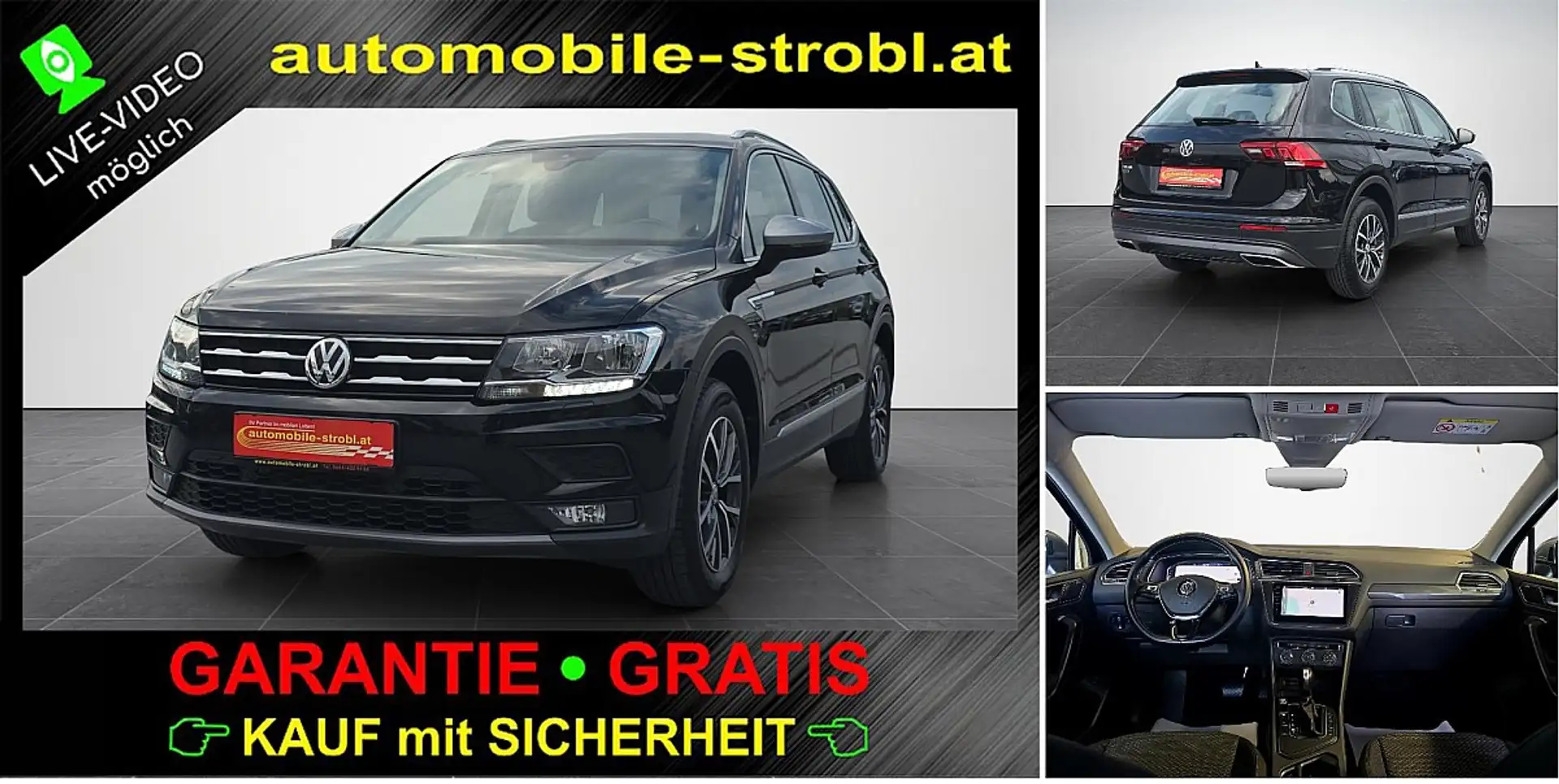 Volkswagen Tiguan Allsp. Comf. DSG *Virt.C*ACC*Dynaudio*GARANTIE* Schwarz - 1