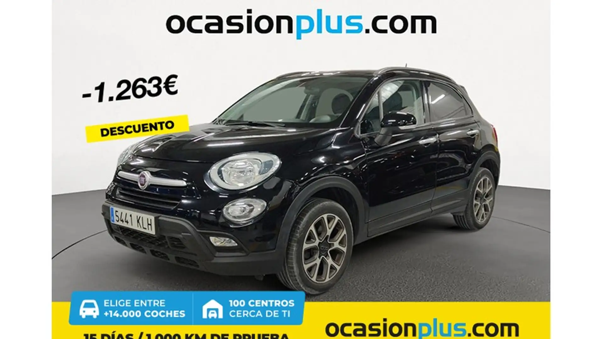 Fiat 500X 1.4 Multiair City Cross 4x2 103kW Schwarz - 1