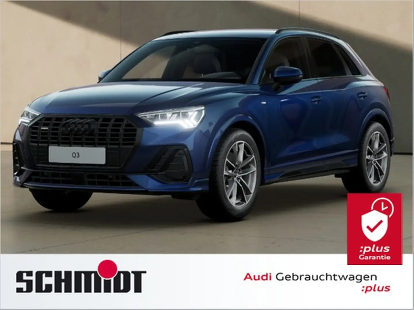 Audi Q3 40 TFSI quattro S line LM19 Matrix LED Navi+ AH... Blau - 1