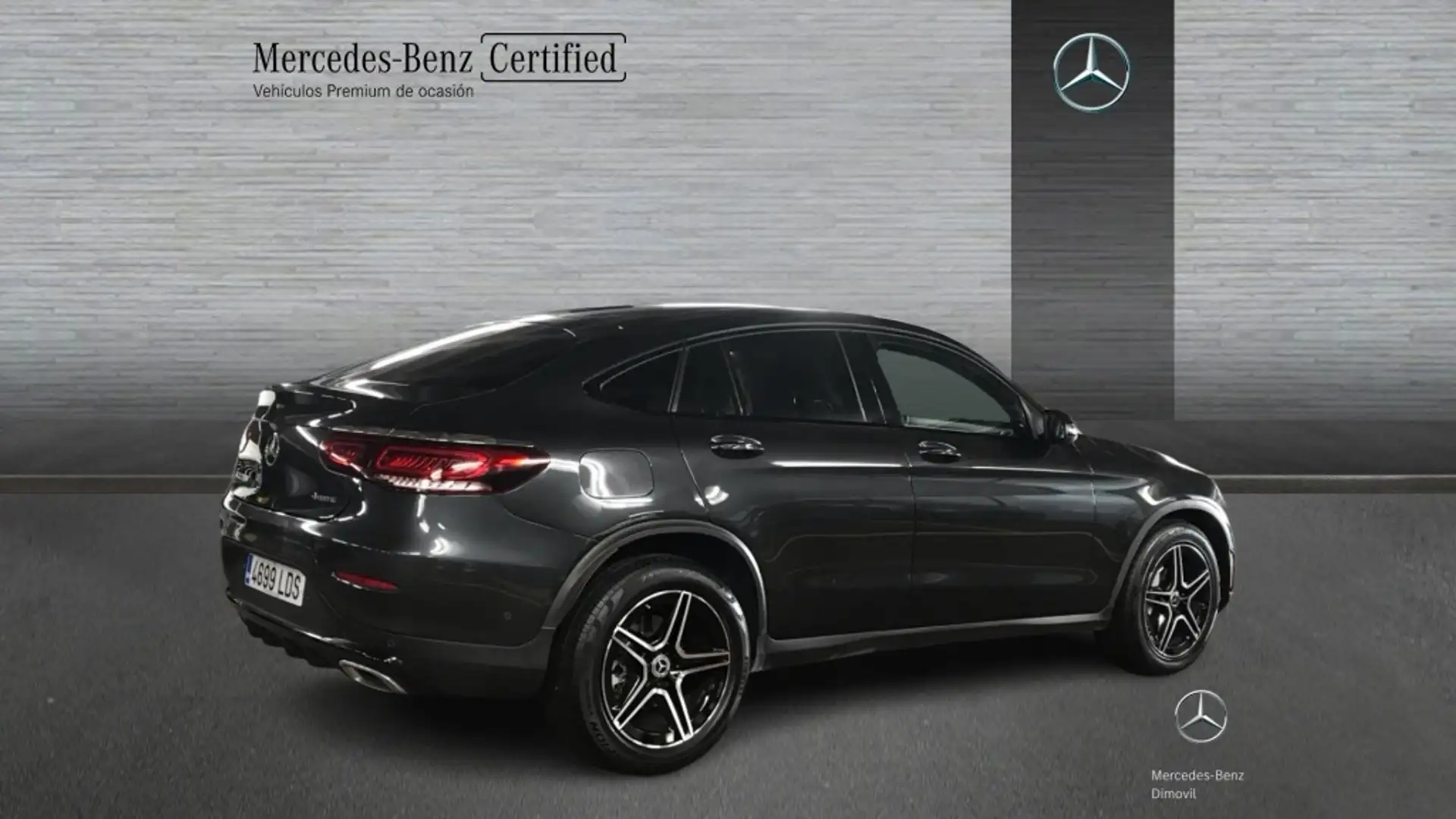 Mercedes-Benz GLC 200 GLC-CLASS 4MATIC AMG LINE COUPE Gris - 2