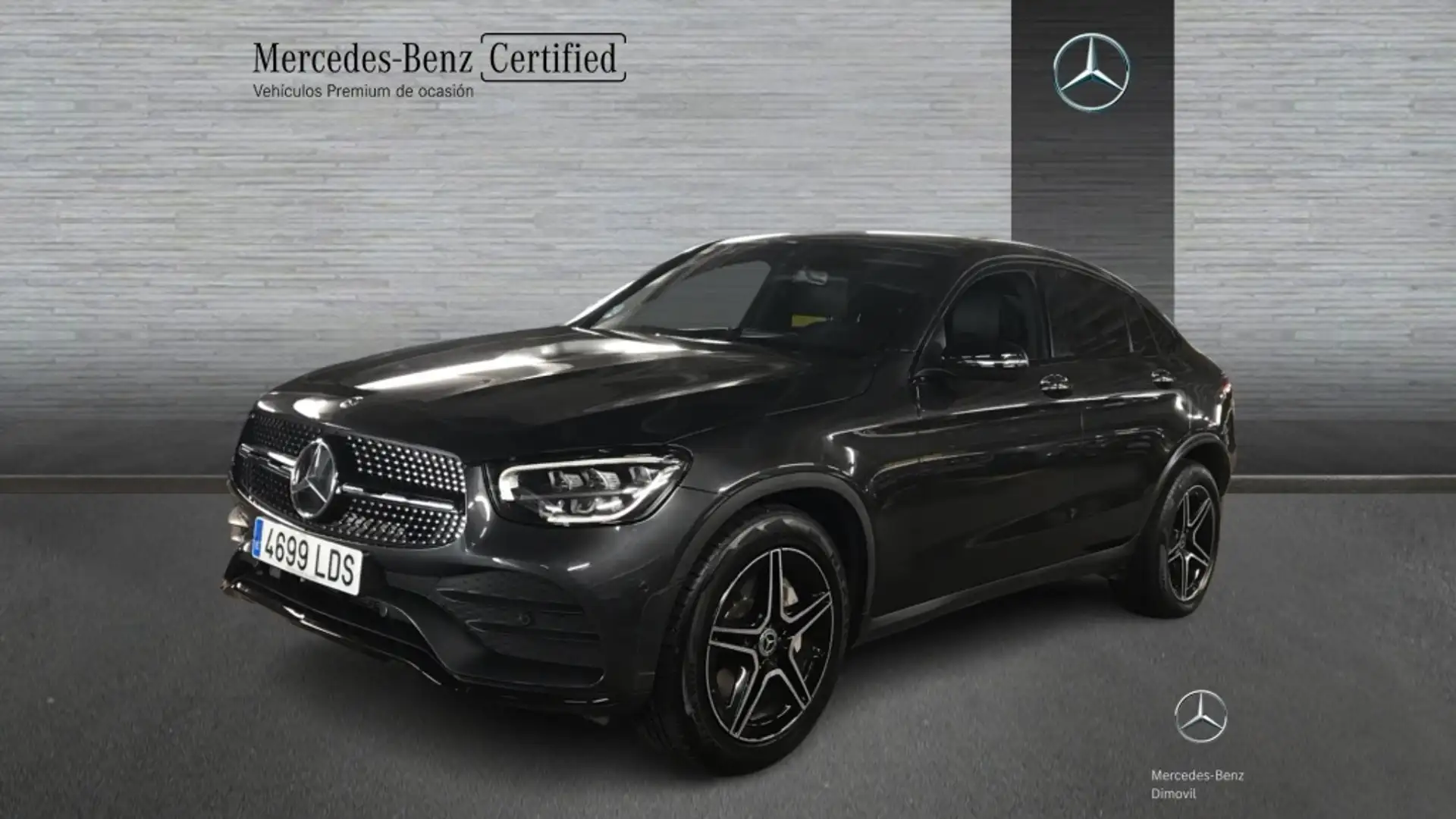 Mercedes-Benz GLC 200 GLC-CLASS 4MATIC AMG LINE COUPE Gris - 1