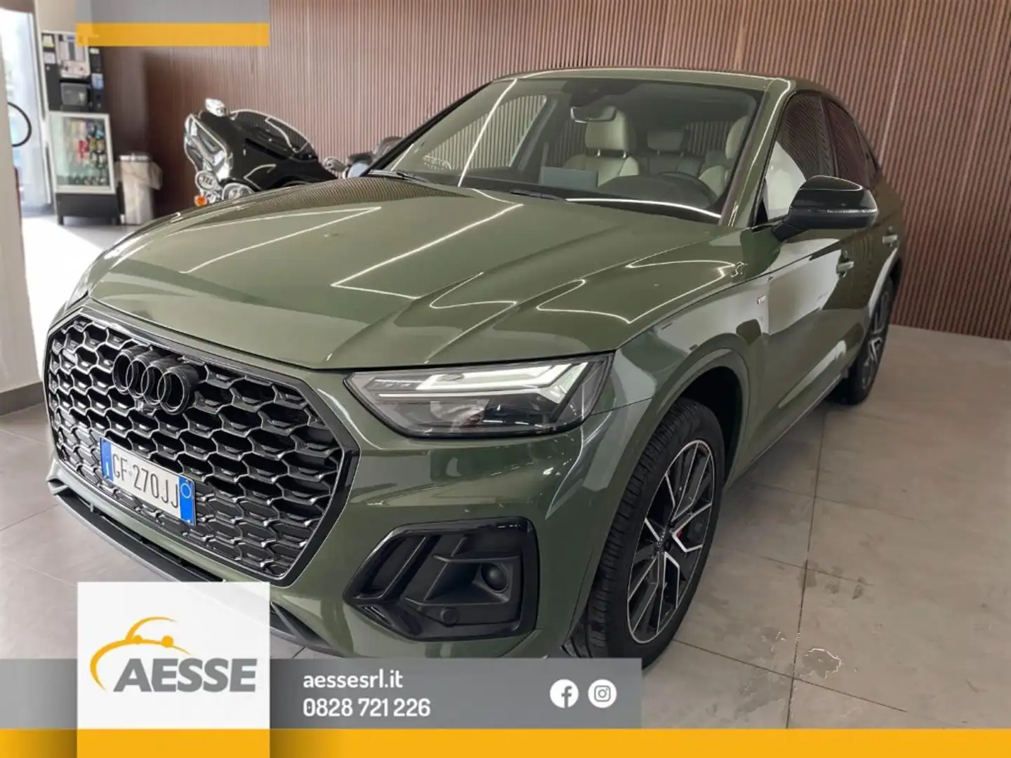Audi Q5 Sportback 50 TFSI e quattro S tronic S line Verde - 1