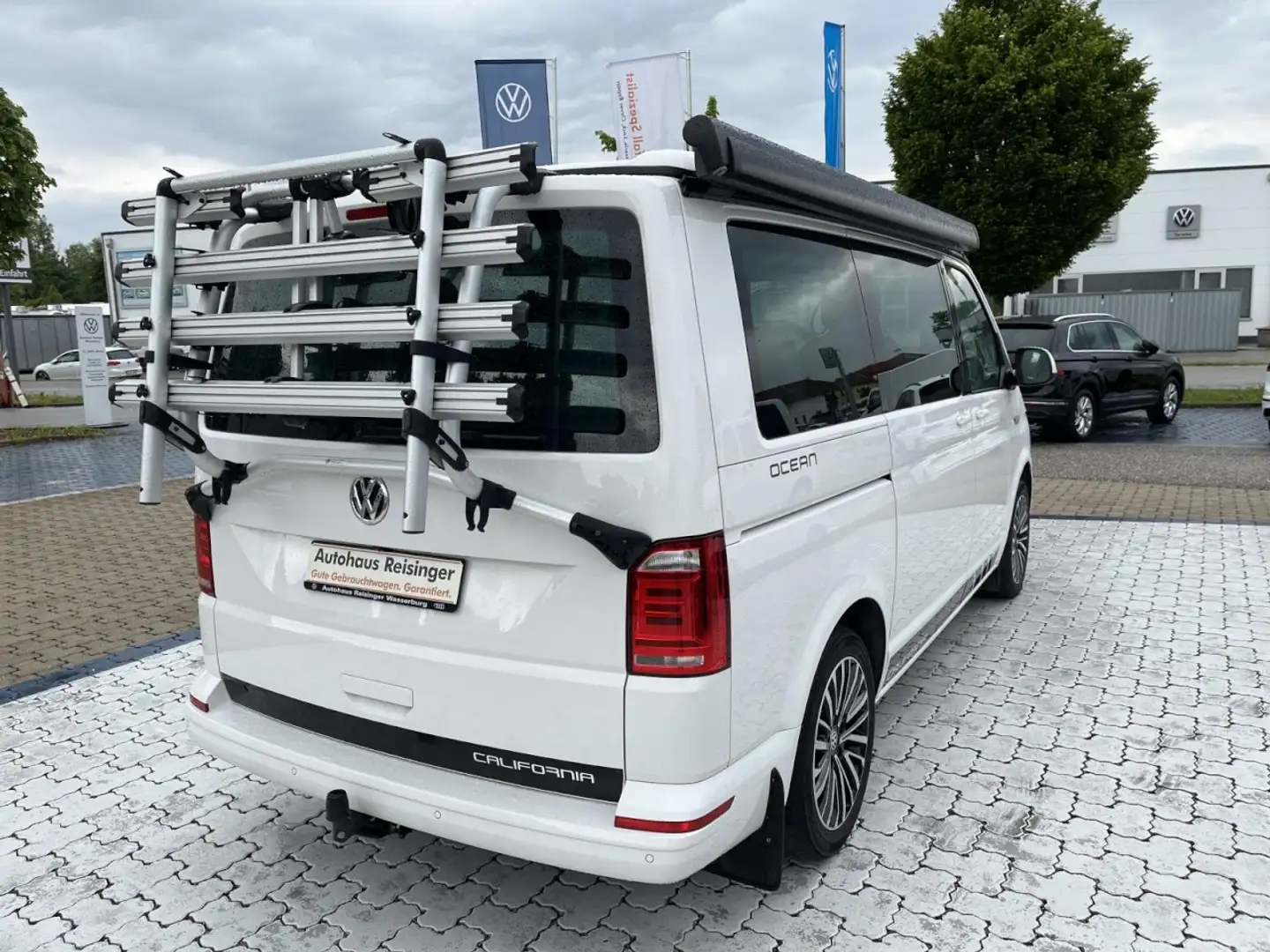 Volkswagen T6 California Ocean DSG 4Motion (Navi,AHK,LED,DCC, Klima Navi Blanc - 2