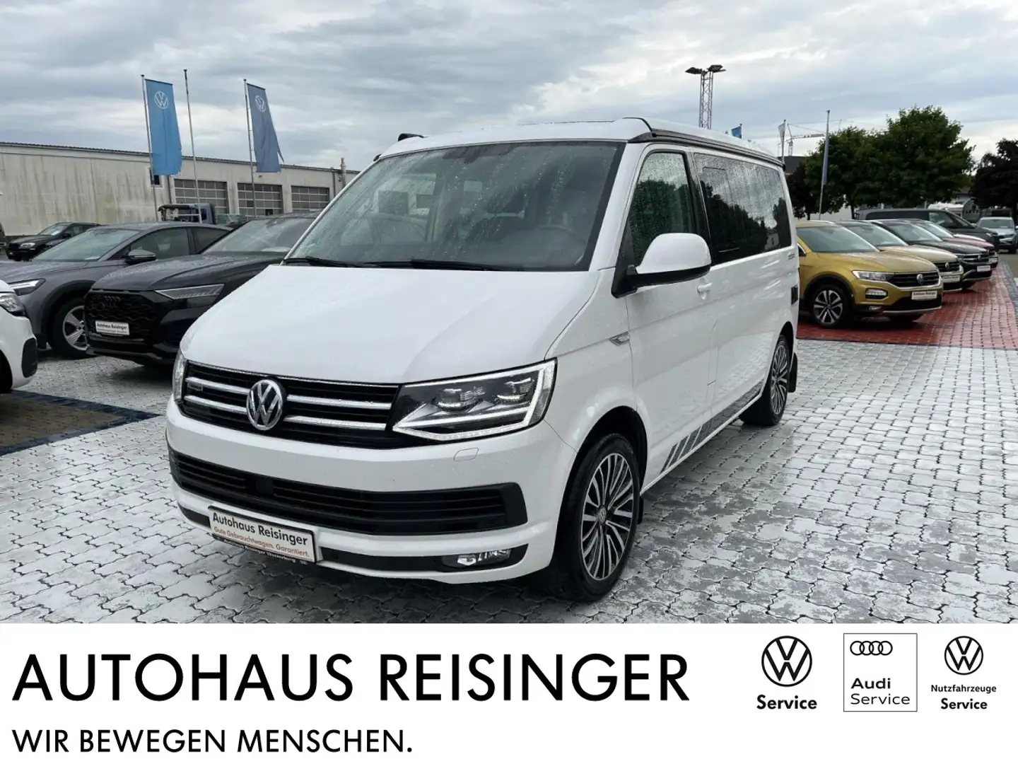 Volkswagen T6 California Ocean DSG 4Motion (Navi,AHK,LED,DCC, Klima Navi Blanc - 1