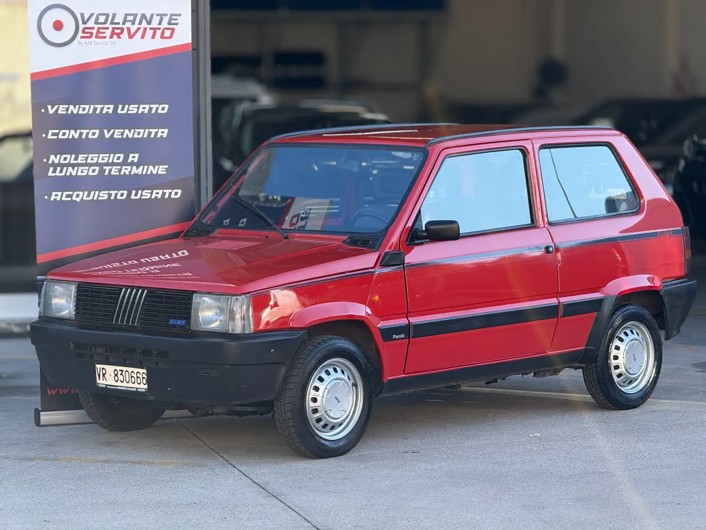 Fiat Panda 750 YOUNG UNICO PROPRIETARIO GPL Rosso - 1