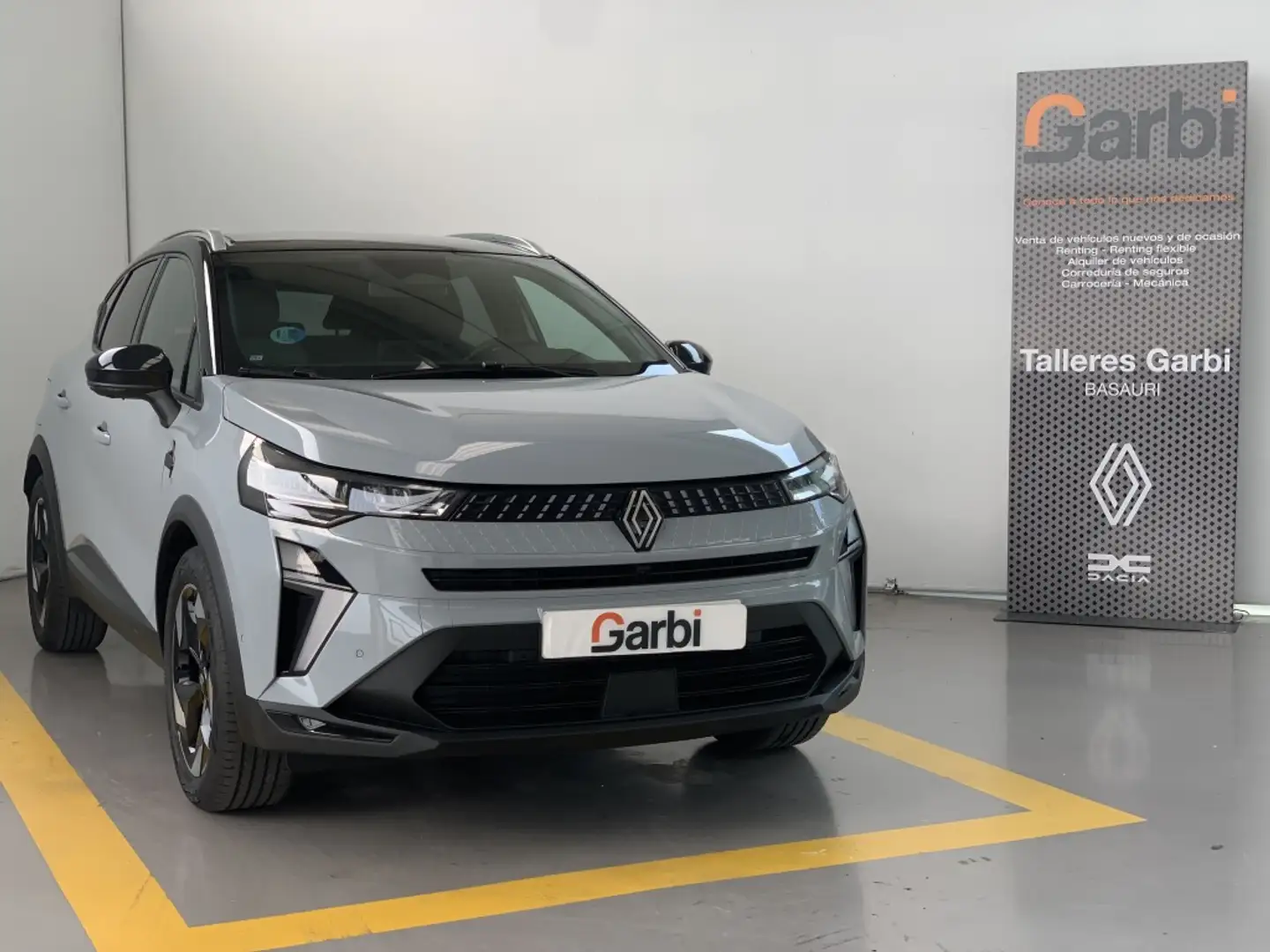 Renault Captur E-TECH Híbrido Techno 105kW Gris - 1