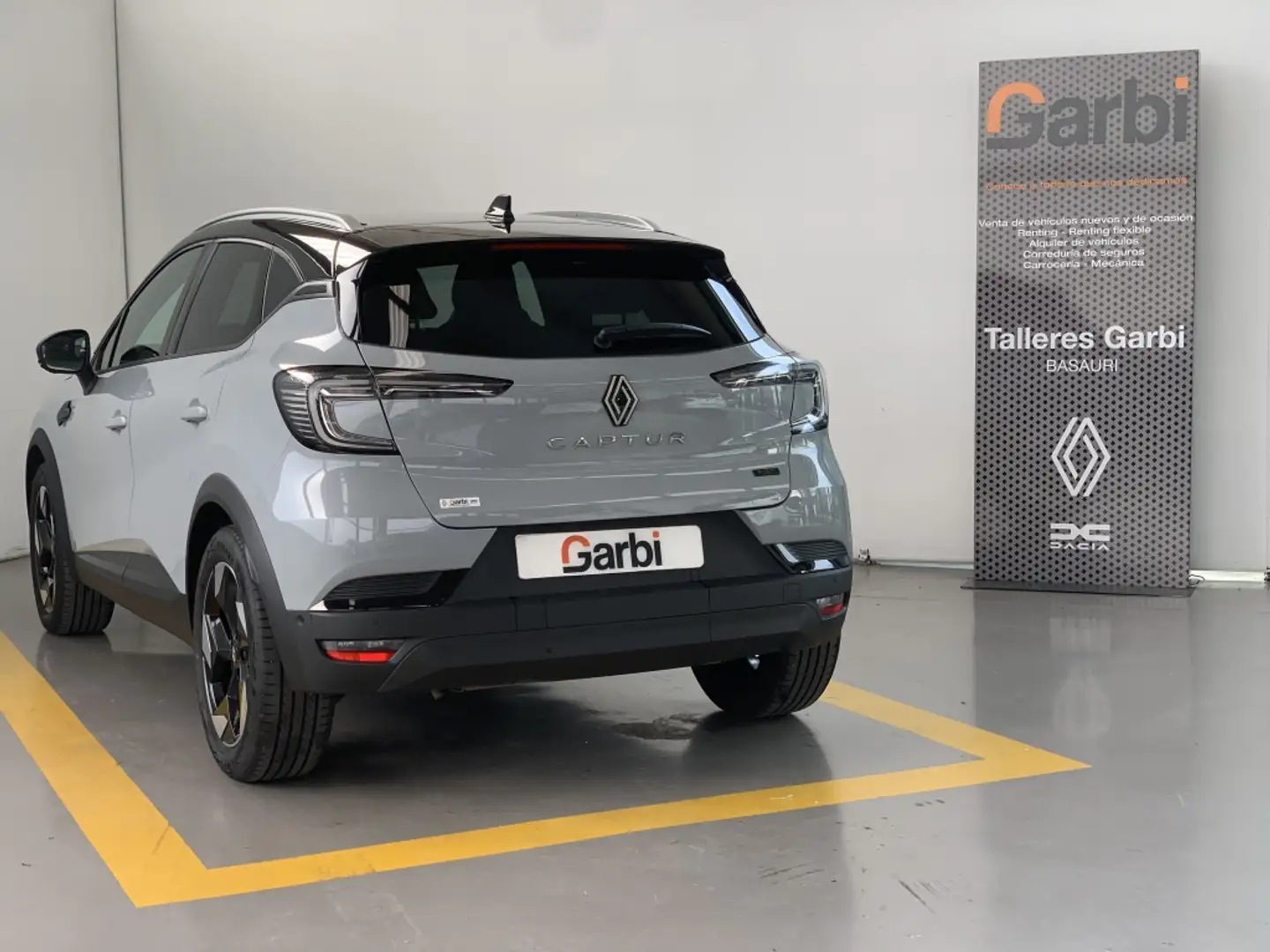 Renault Captur E-TECH Híbrido Techno 105kW Gris - 2