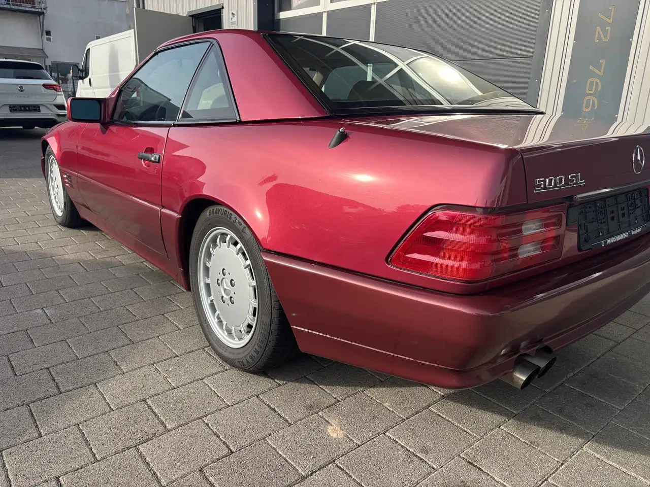 Mercedes-Benz SL 500 Rentnerfahrzeug/ Hardtop aus Altersgründen zu verkaufen, foto 3