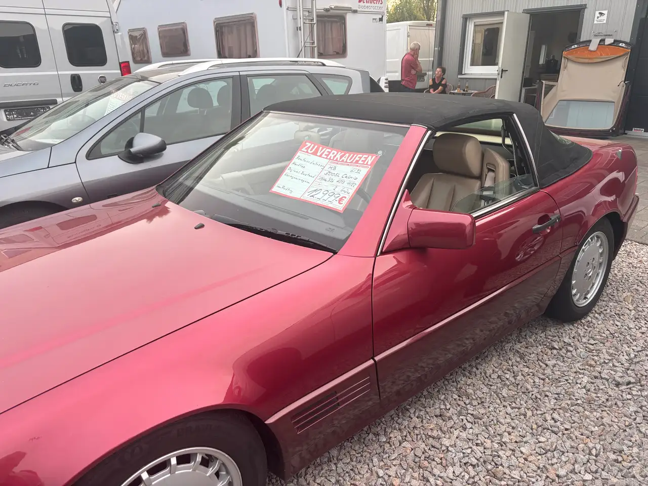 Mercedes-Benz SL 500 Rentnerfahrzeug/ Hardtop aus Altersgründen zu verkaufen, foto 6