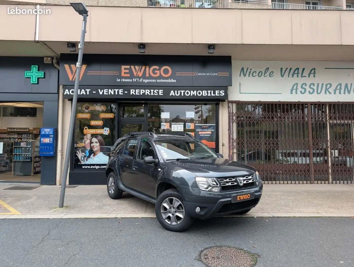 Dacia Duster ii (hjd) 1.2 tce 125ch essentiel 4x2 attelage Gris - 1