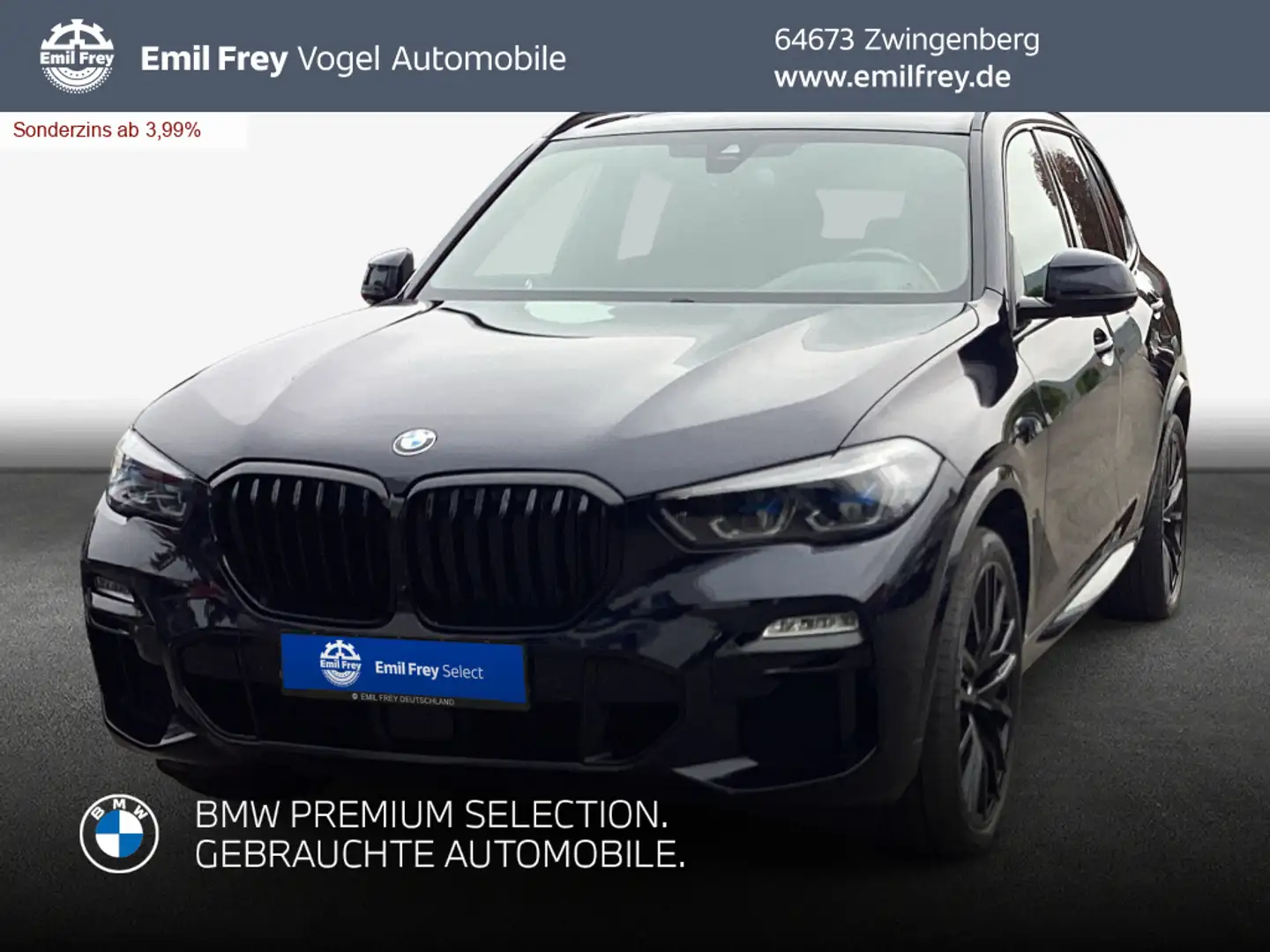BMW X5 xDrive30d Schwarz - 1