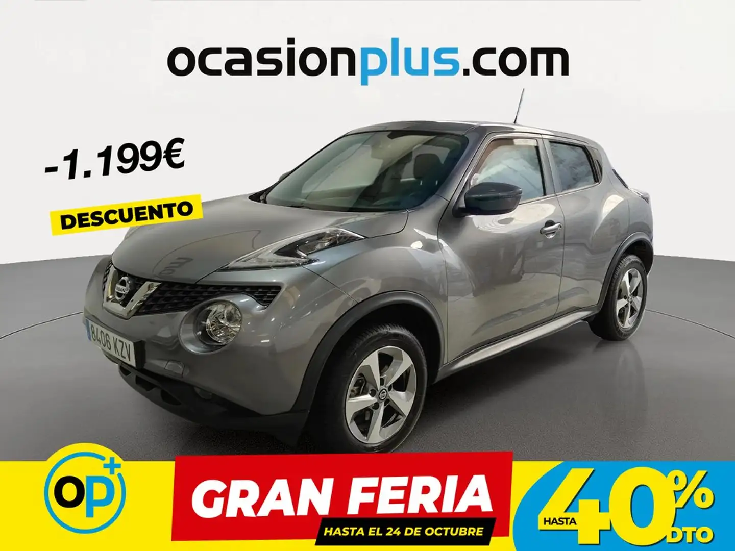 Nissan Juke 1.5dCi Acenta 4x2 Gris - 1