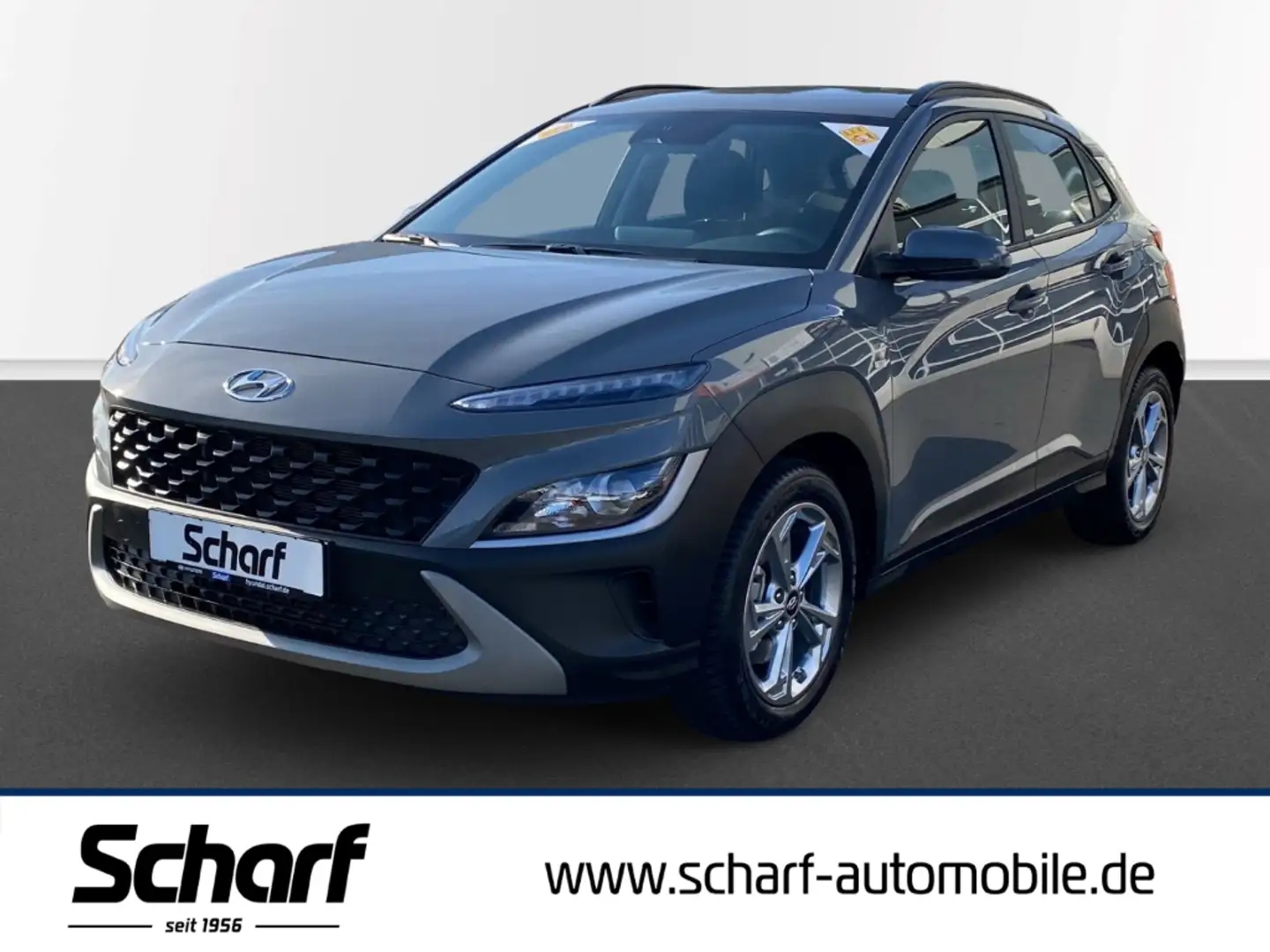 Hyundai KONA Trend 1.0 Rü.CAM PDC SHZ LHZ LM AllWetter Grau - 1
