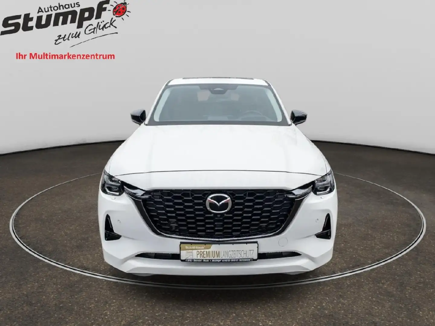 Mazda CX-60 Homura Hybrid AWD LEDER/NAVI/TOp Zustand Blanc - 2