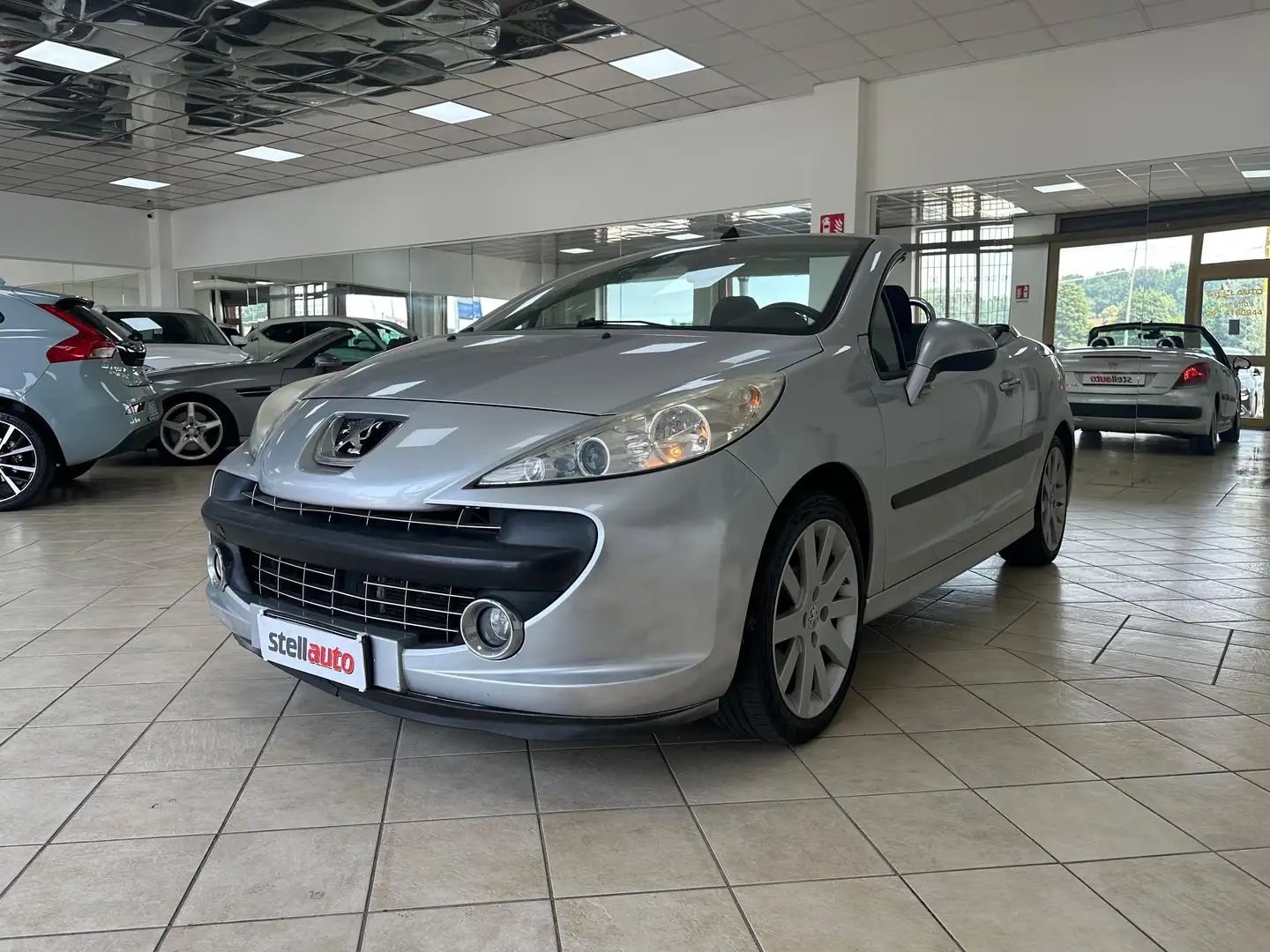Peugeot 207 207 CC 1.6 16v Roland Garros Grigio - 1