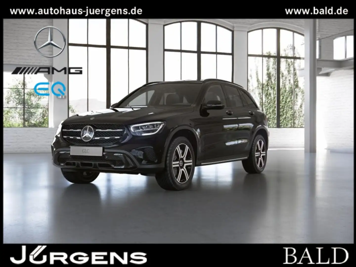 Mercedes-Benz GLC 300 de 4MATIC Night+Distr+Ambiente+Cam+LED Schwarz - 1