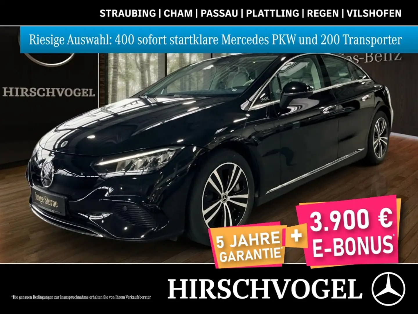 Mercedes-Benz EQE 300 Electric Art+DISTRONIC+KEYLESS+Memory-P. Negro - 1