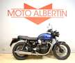 Triumph Bonneville T100 CHROME EDITION Blu/Azzurro - thumbnail 1