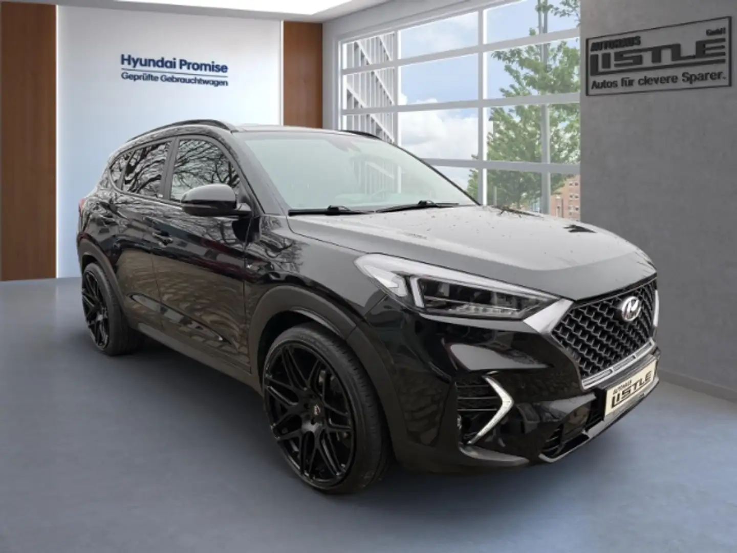 Hyundai TUCSON N Line Mild-Hybrid 4WD +NAVI+KLIMA+RFK+PDC+UVM+ Noir - 2