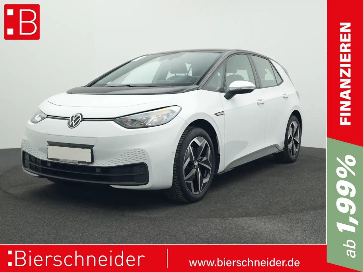 Volkswagen ID.3 Pro S 82kW h WÄRMEPUMPE NAVI LED KAMERA Weiß - 1