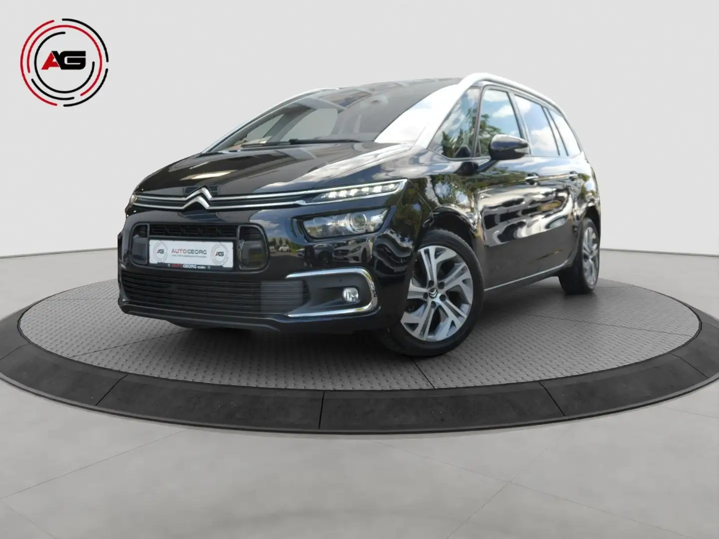 Citroen Grand C4 Picasso 7-SITZER AHK NAVI KAMERA ACC Černá - 1