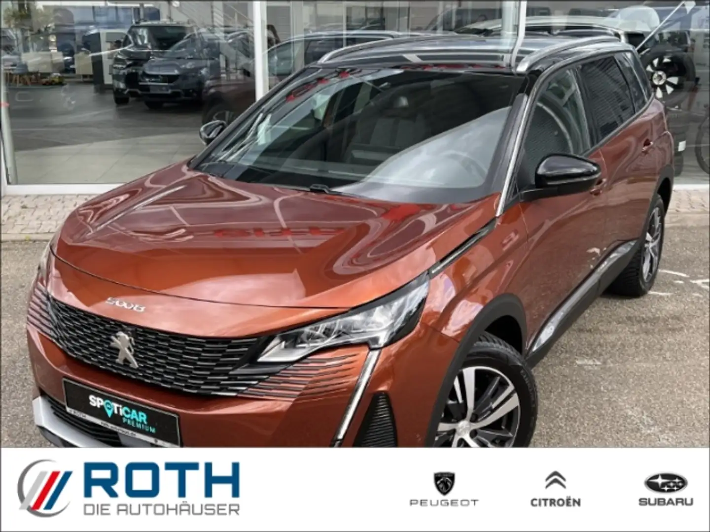 Peugeot 5008 PureTech 130 EAT8 Allure Pack 7-Sitzer Brun - 1