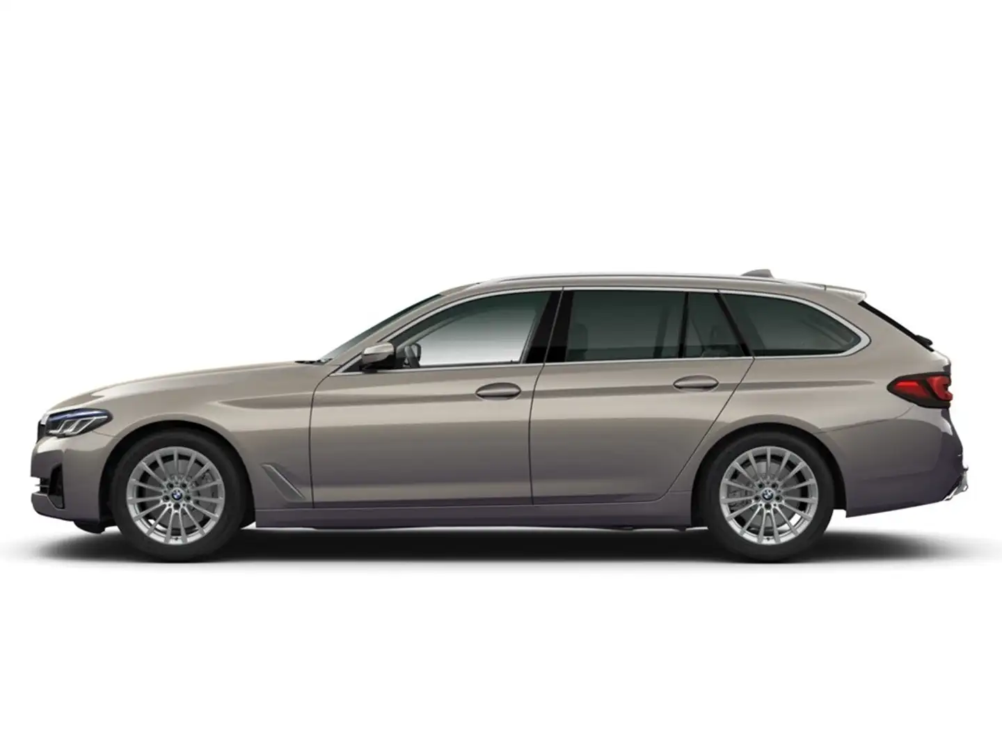 BMW 540 d xDrive Touring Laser HuD Pano ACC AHK Grau - 2