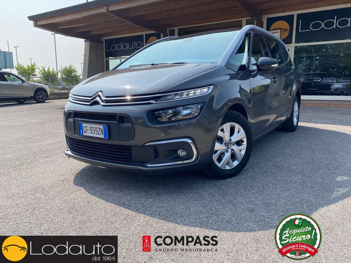 Citroen Grand C4 SpaceTourer C4 Grand Spacetourer 1.5 bluehdi # 7 posti# AUT # Argento - 1