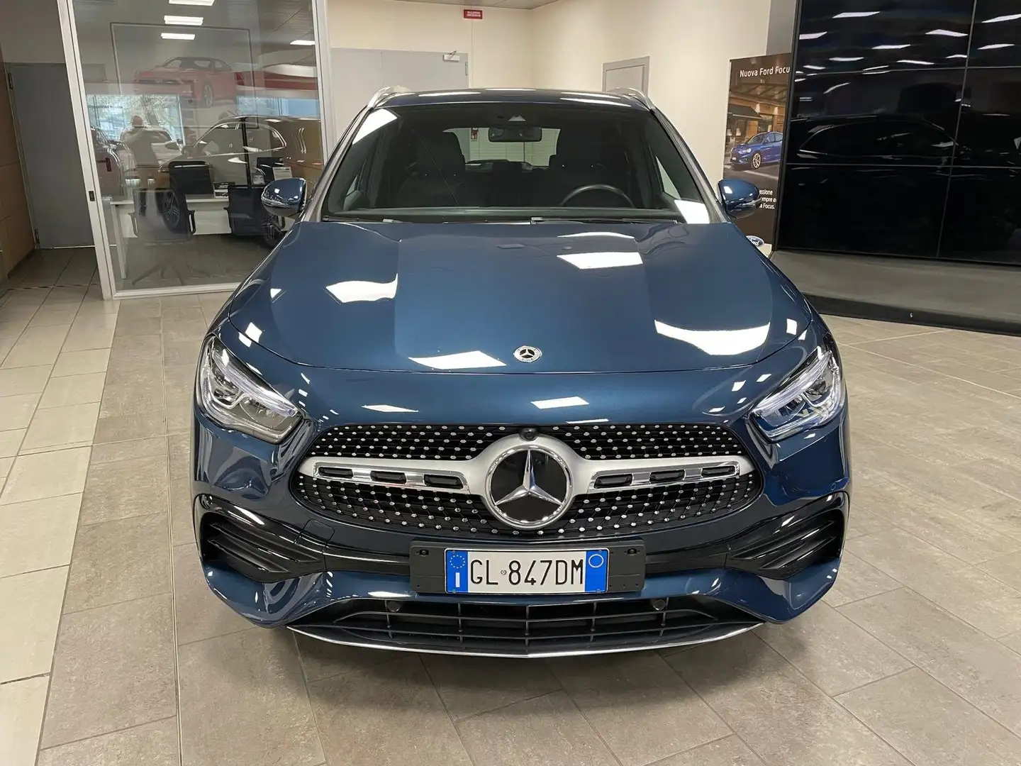 Mercedes-Benz GLA 200 d   2.000 diesel  150cv. 4x4   Premium + AMG LINE Blu/Azzurro - 2