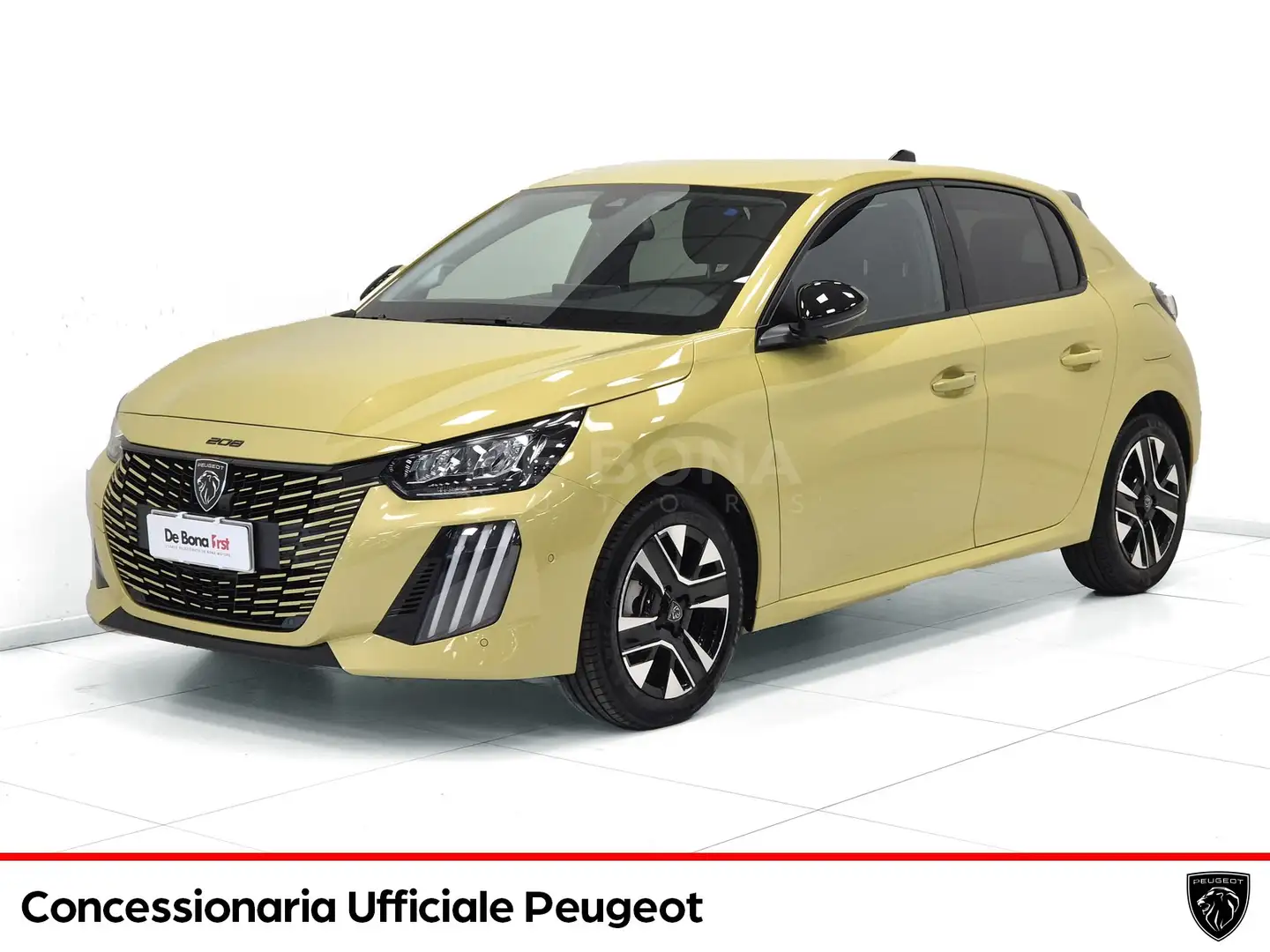 Peugeot 208 1.2 puretech allure s&s 100cv Giallo - 1