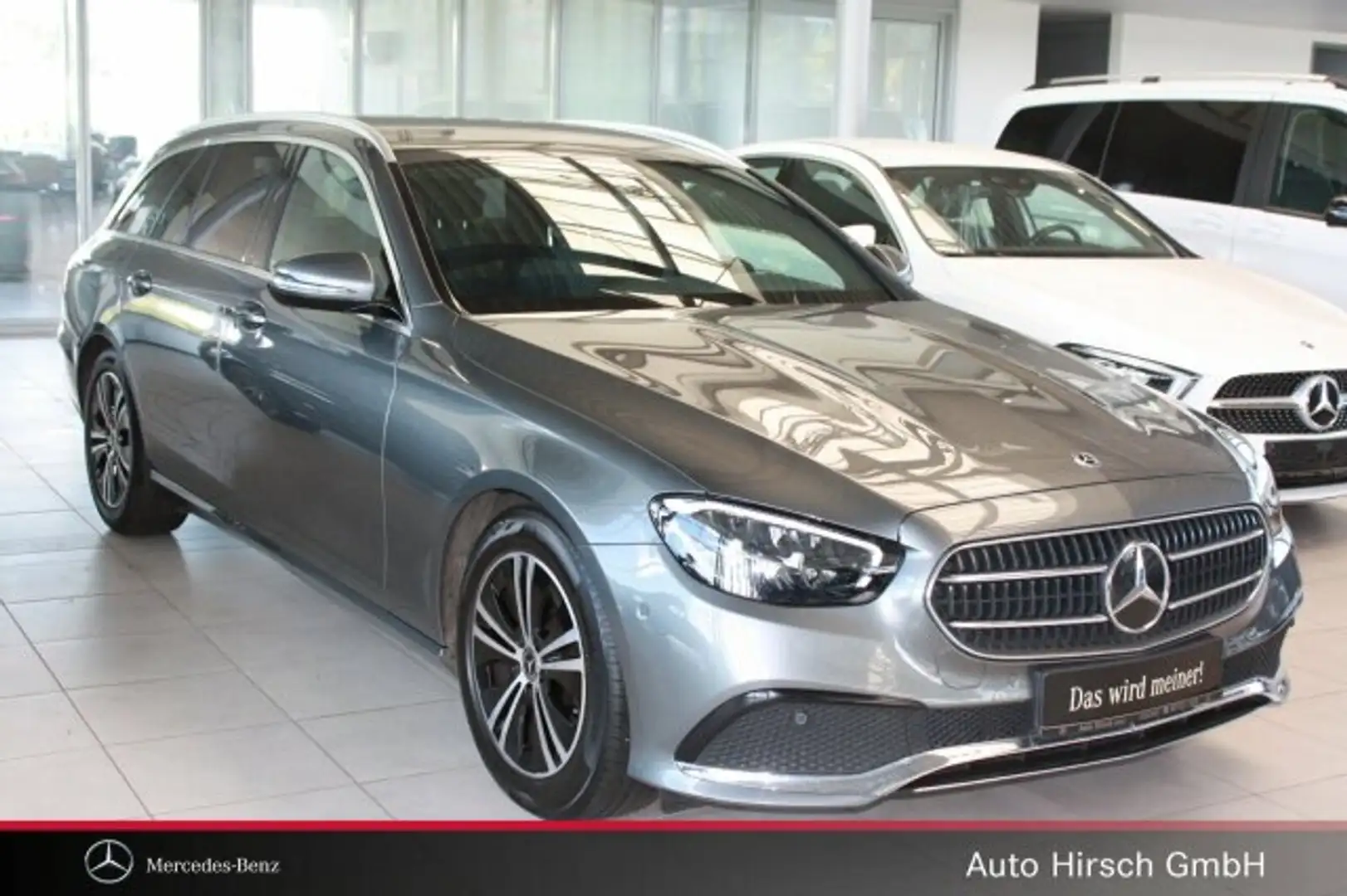 Mercedes-Benz E 220 E 220 d T-Modell AVANTGARDE+AHK+Kamera+LED+Totwi Gris - 2