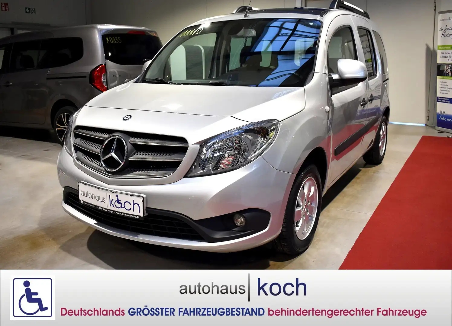 Mercedes-Benz Citan 112 EU6 Automatik rollstuhlgerecht Srebrny - 1