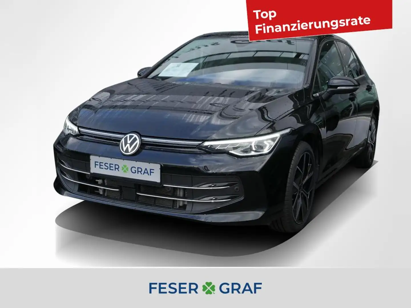 Volkswagen Golf VIII 50 Jahre 1.5eTSI 110kW DSG Pano HUD Schwarz - 1