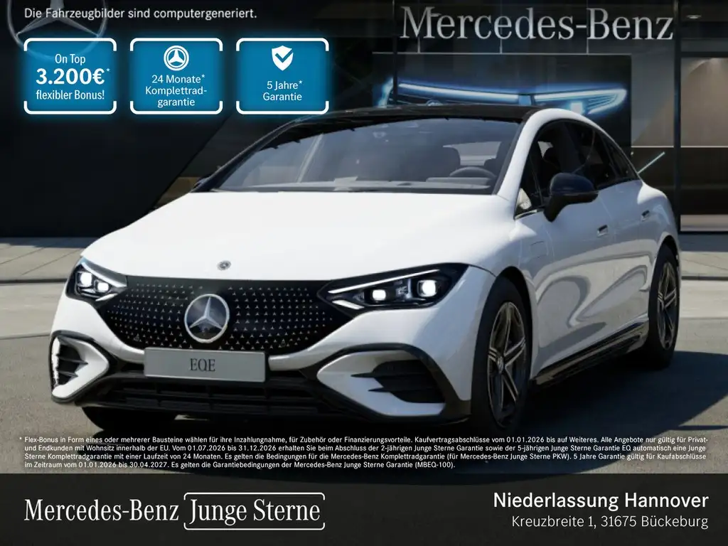 Mercedes-Benz EQE 350 2025 из Европы — купить под ключ