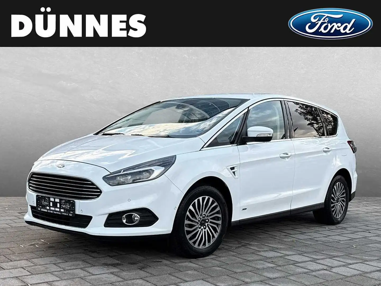 Ford S-Max 2.0 EcoBlue AWD Titanium *7-Sitzer* Weiß - 1