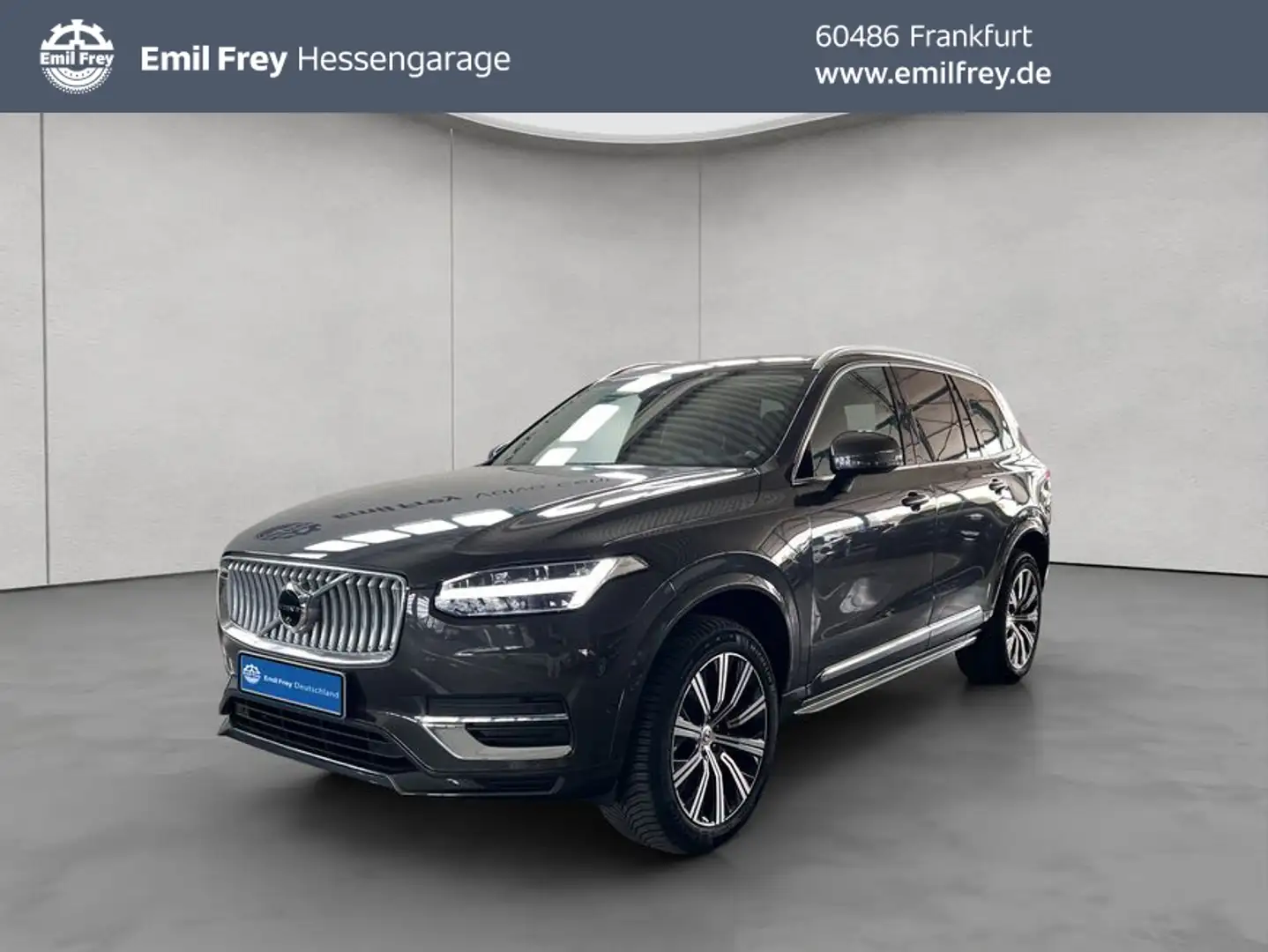 Volvo XC90 XC90 B5 Plus-Bright 7S Glasd 360° Standh Leder Grey - 1