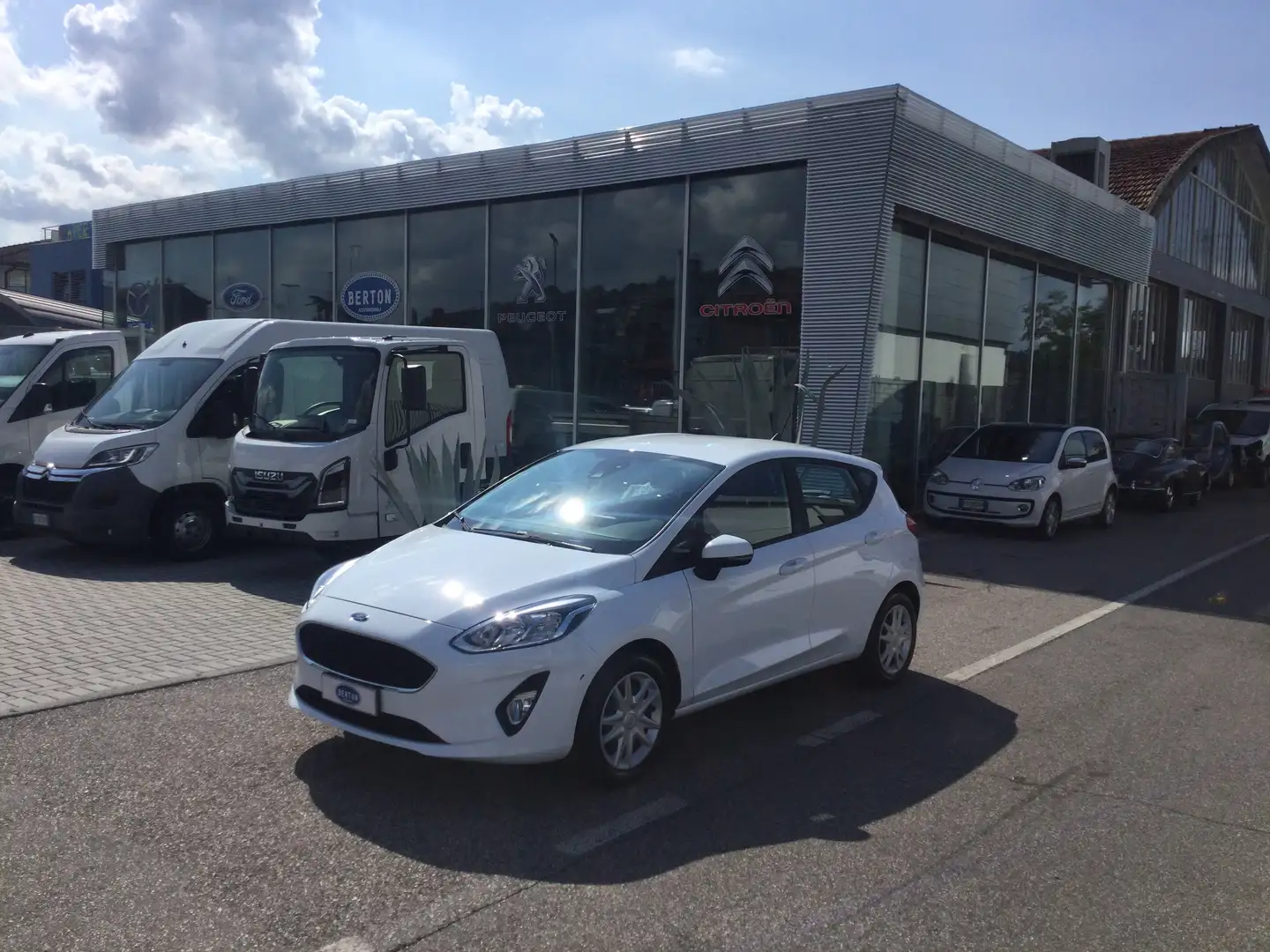 Ford Fiesta Fiesta VII 5p 1.1 Titanium s Blanc - 1