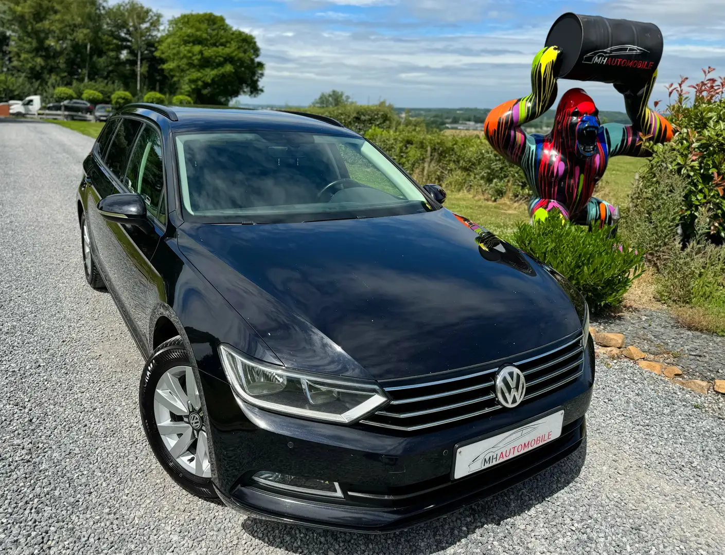 Volkswagen Passat Variant SW 1.6 CR TDi Zwart - 2