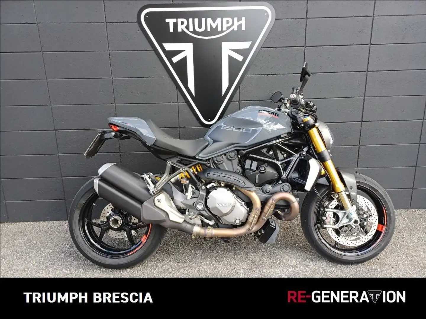 Ducati Monster 1200 S Grey Grigio - 1