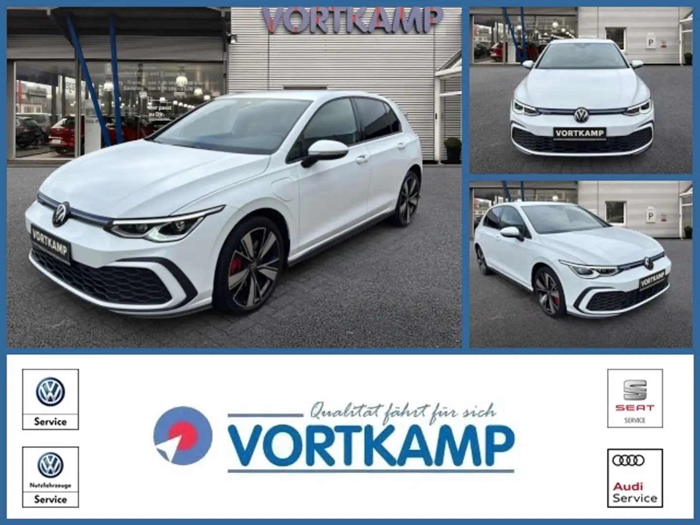 Volkswagen Golf VIII Lim. GTE eHybrid Kamera/Winterpaket Weiß - 1