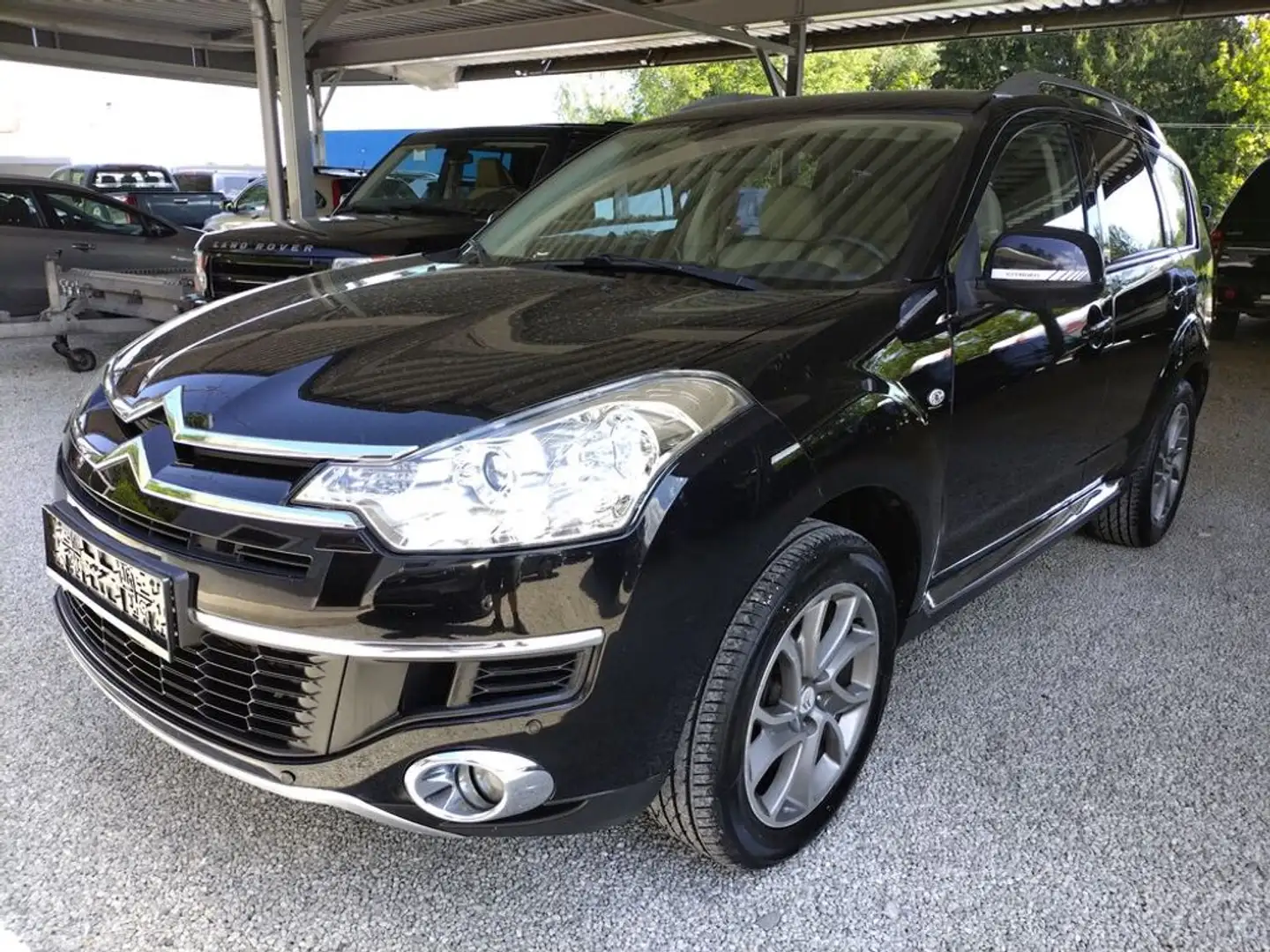 Citroen C-Crosser Exclusive 2.2 HDI !Serviceheft! 7Sitze Schwarz - 1