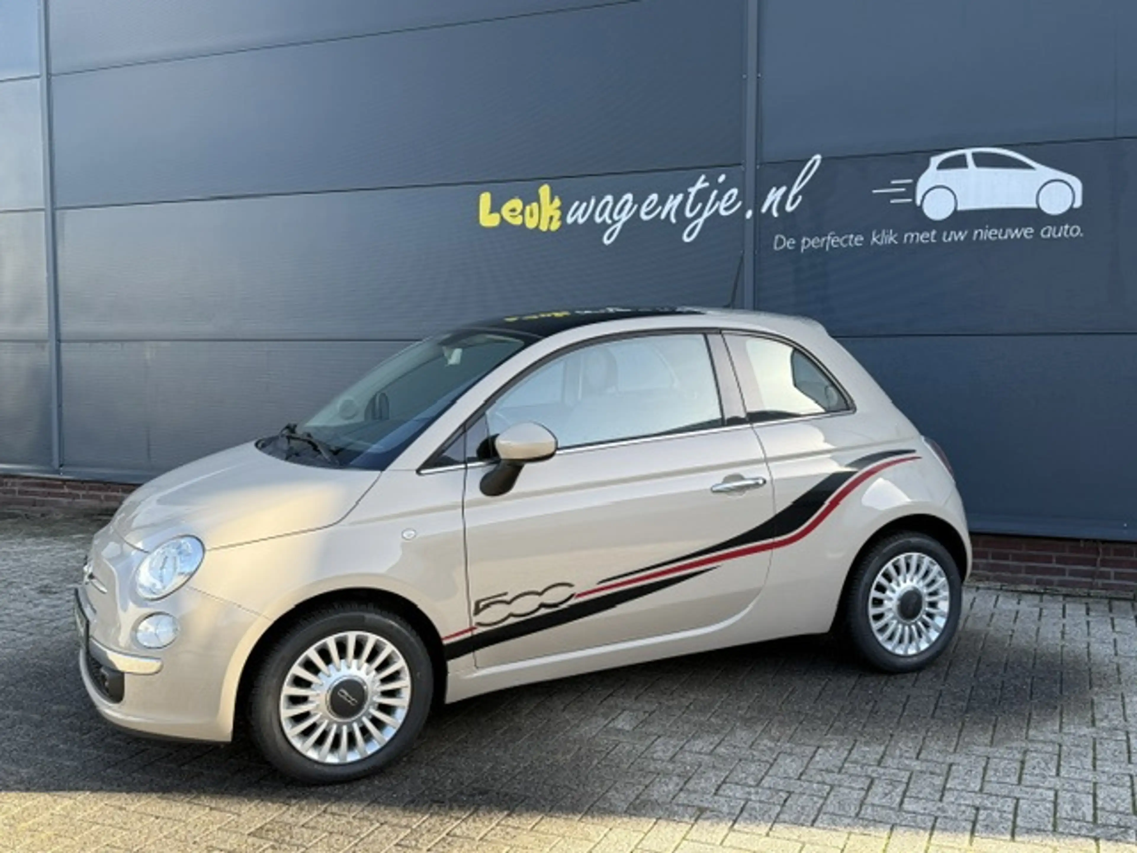 Fiat 500 1.2 Lounge *cappuccino *airco *panorama *bluetooth — photo 27