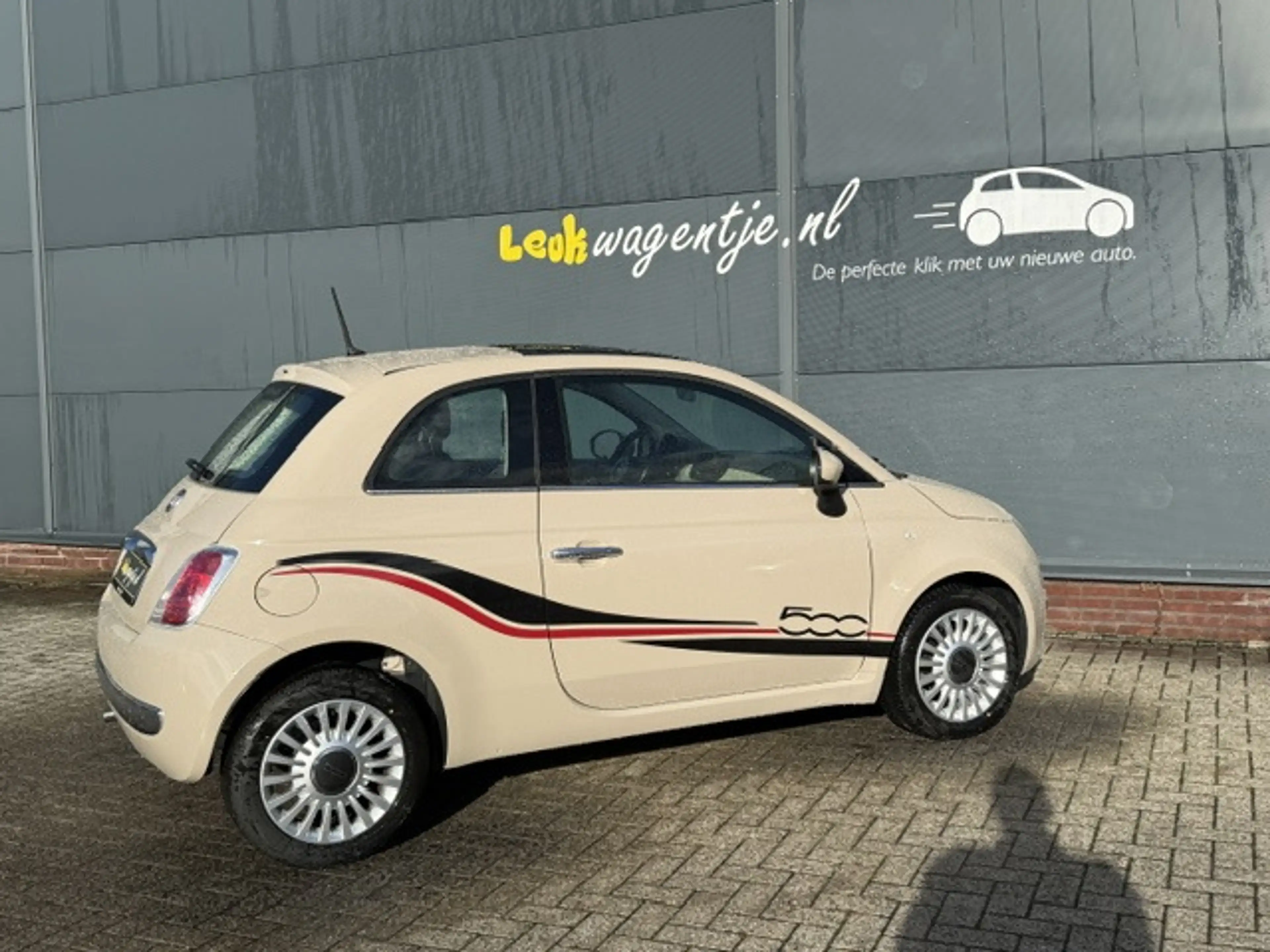 Fiat 500 1.2 Lounge *cappuccino *airco *panorama *bluetooth — photo 29