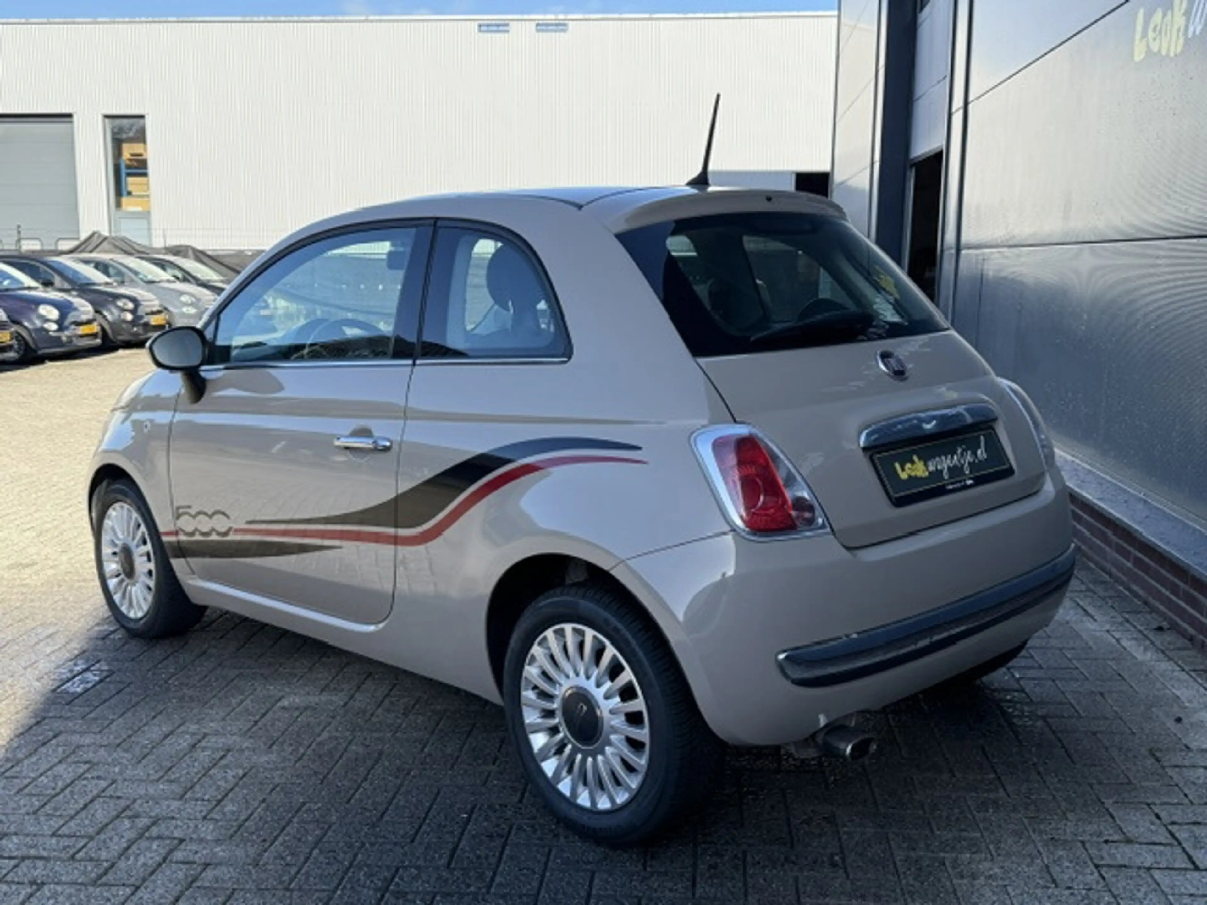 Fiat 500 1.2 Lounge *cappuccino *airco *panorama *bluetooth — photo 8