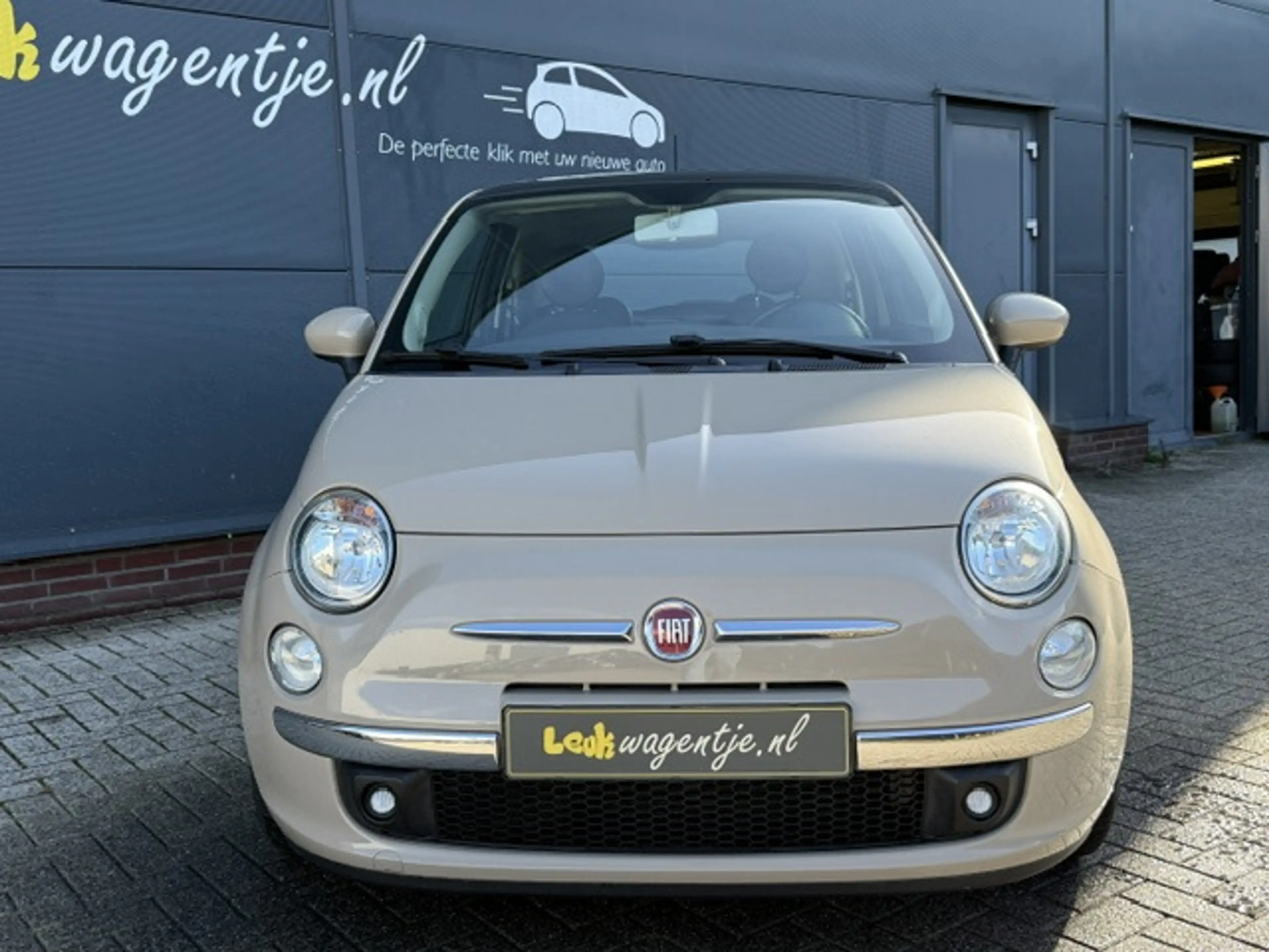 Fiat 500 1.2 Lounge *cappuccino *airco *panorama *bluetooth — photo 4