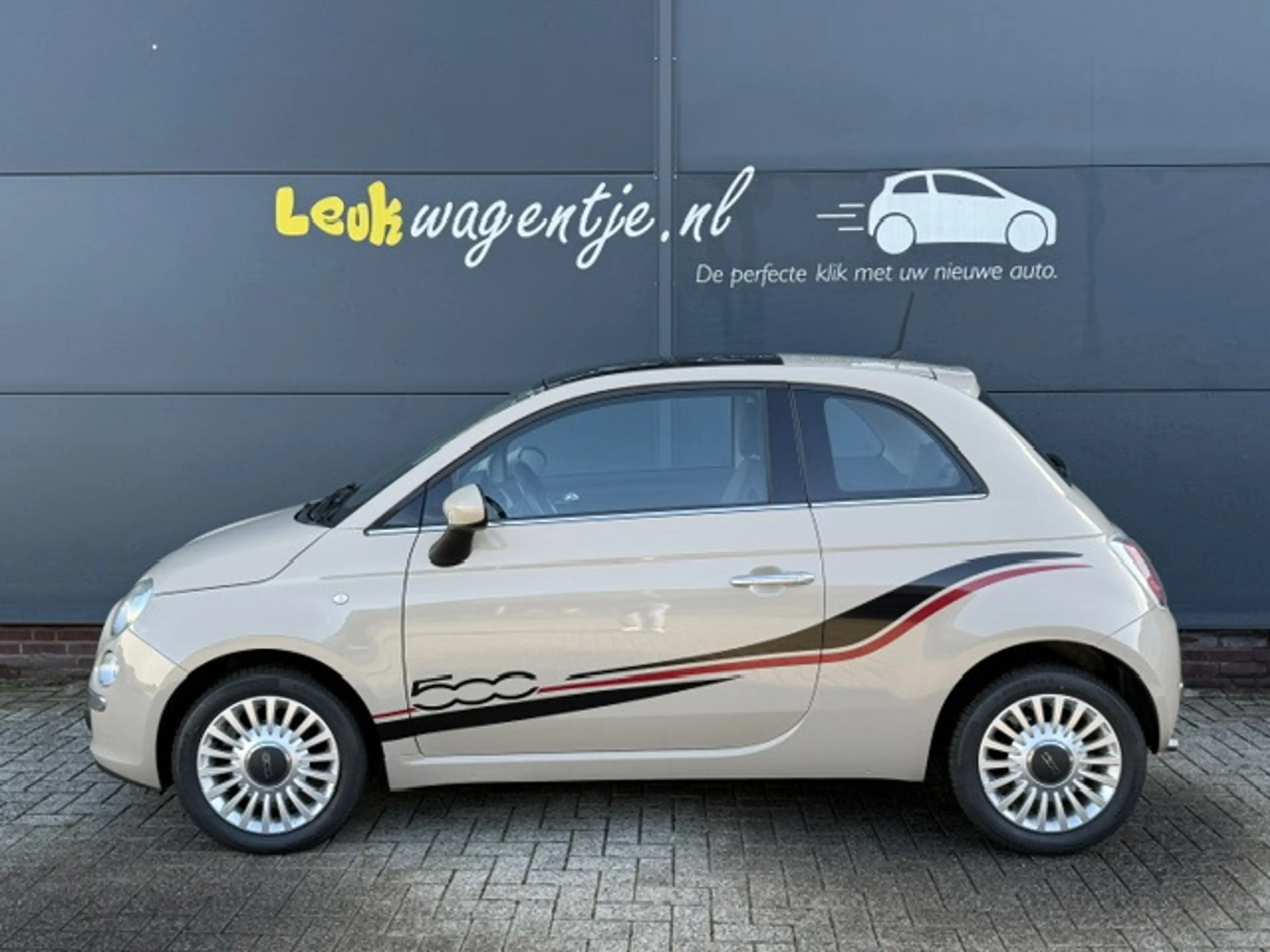 Fiat 500 1.2 Lounge *cappuccino *airco *panorama *bluetooth — photo 28
