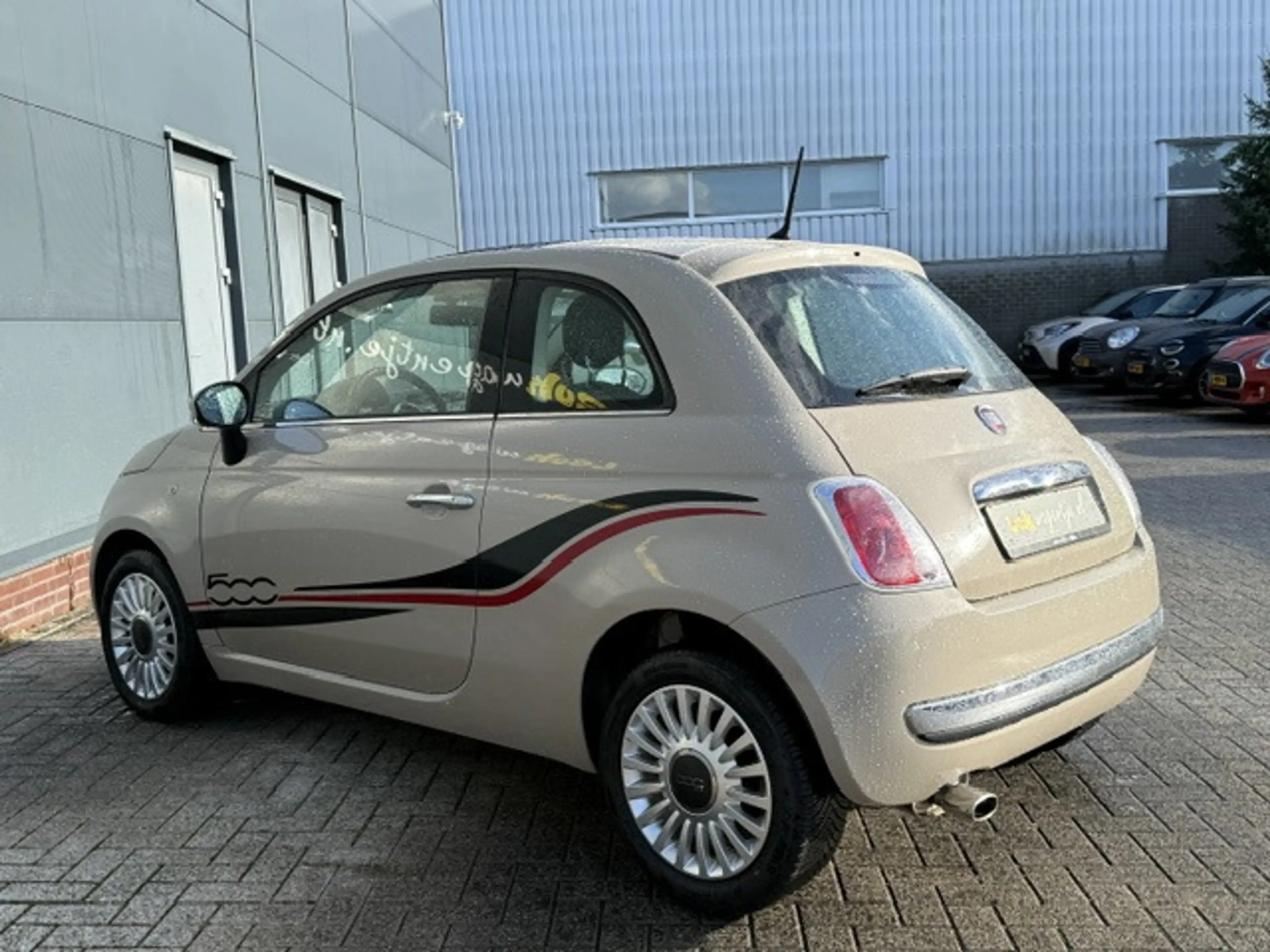 Fiat 500 1.2 Lounge *cappuccino *airco *panorama *bluetooth — photo 32
